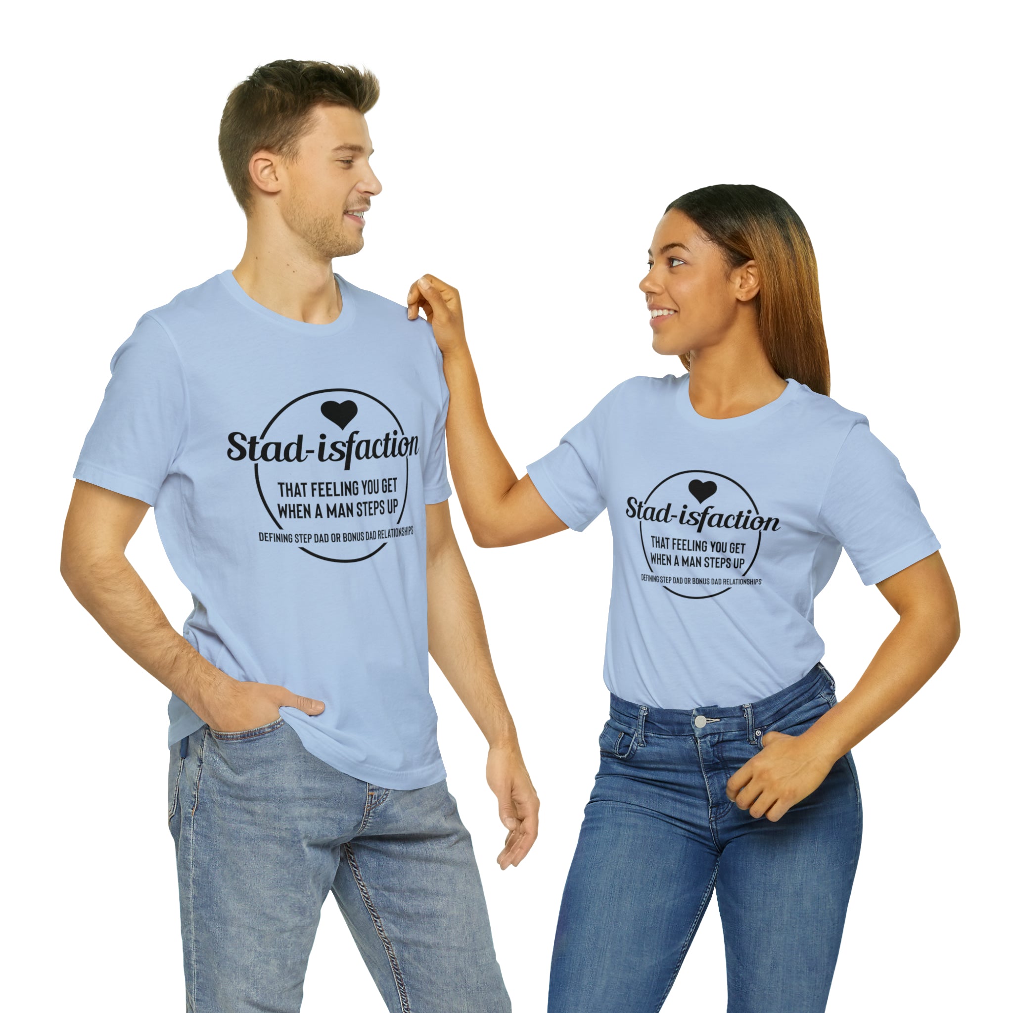 Fathers Day Gift Step Dad Unisex Softstyle T-Shirt Stad-isfaction Step Dad