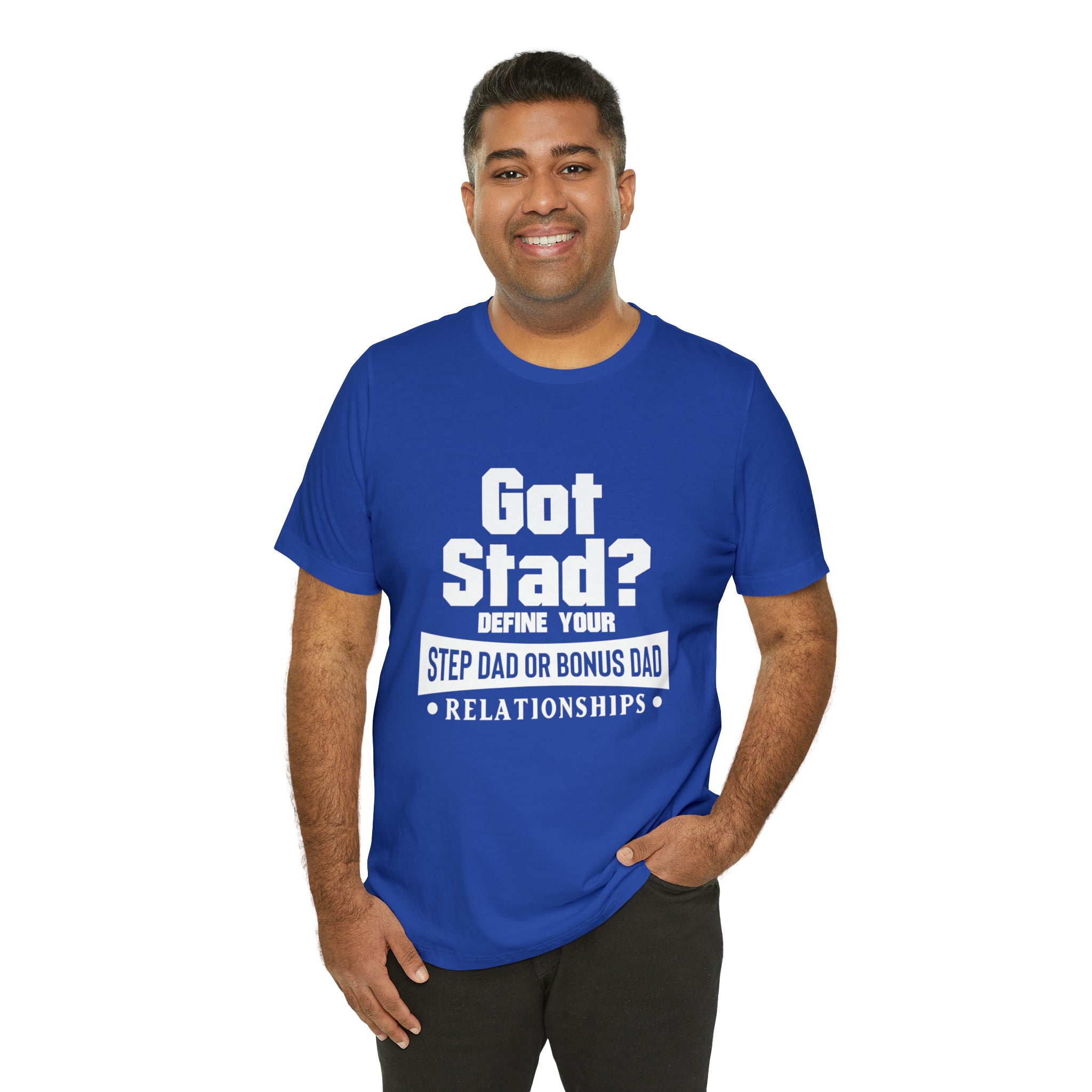 Fathers Day Gift Step Dad Unisex Softstyle T-Shirt Got Stad? Step Dad