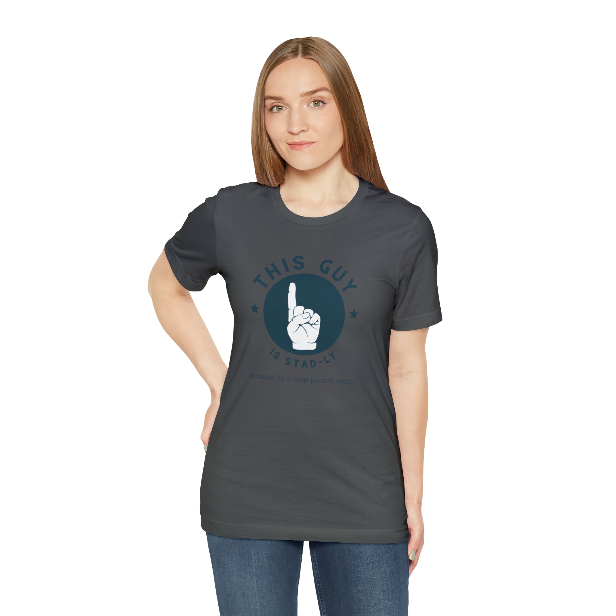 Fathers Day Gift Step Dad Unisex Softstyle T-Shirt Stad-ly