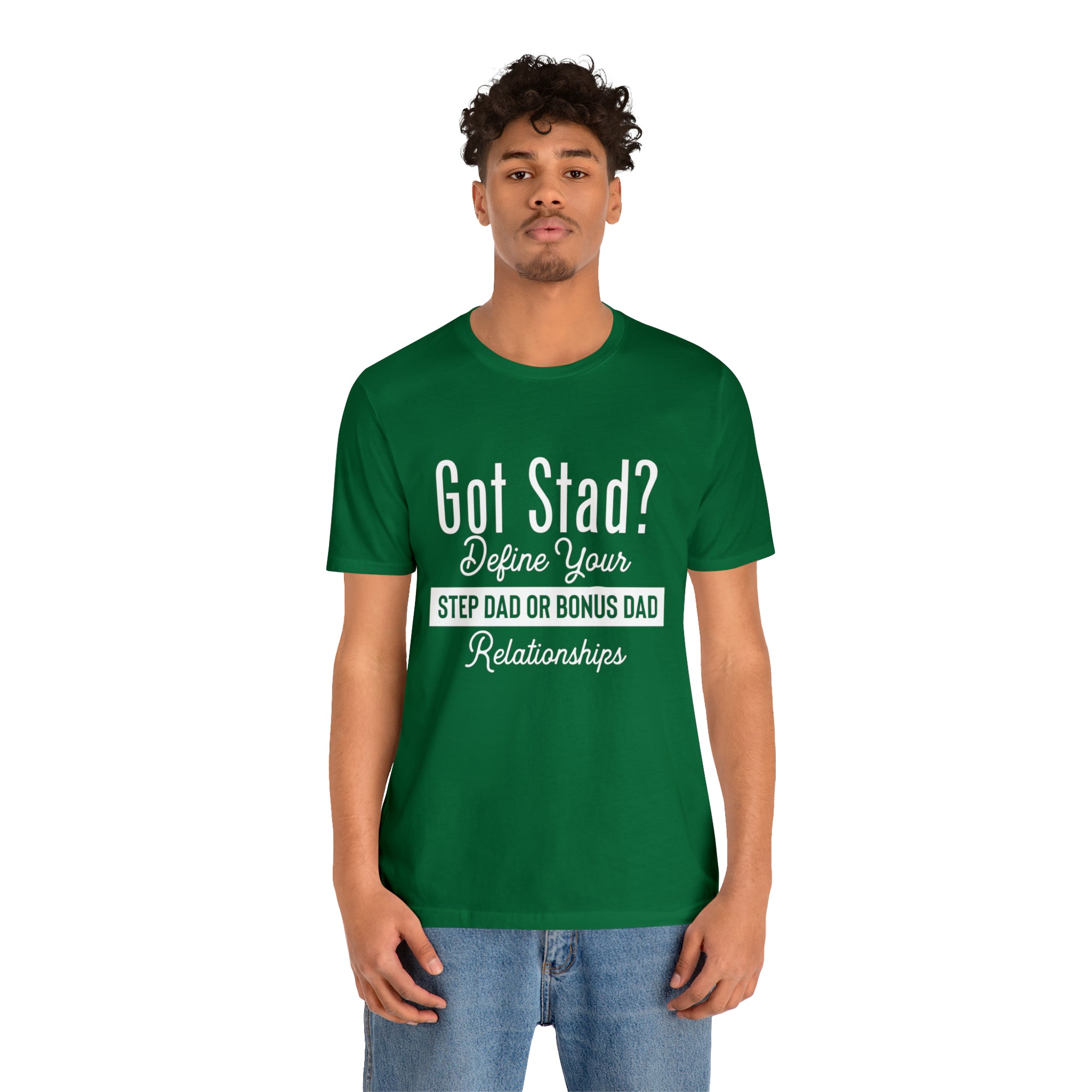 Fathers Day Gift Step Dad Unisex Softstyle T-Shirt Got Stad? Step Dad