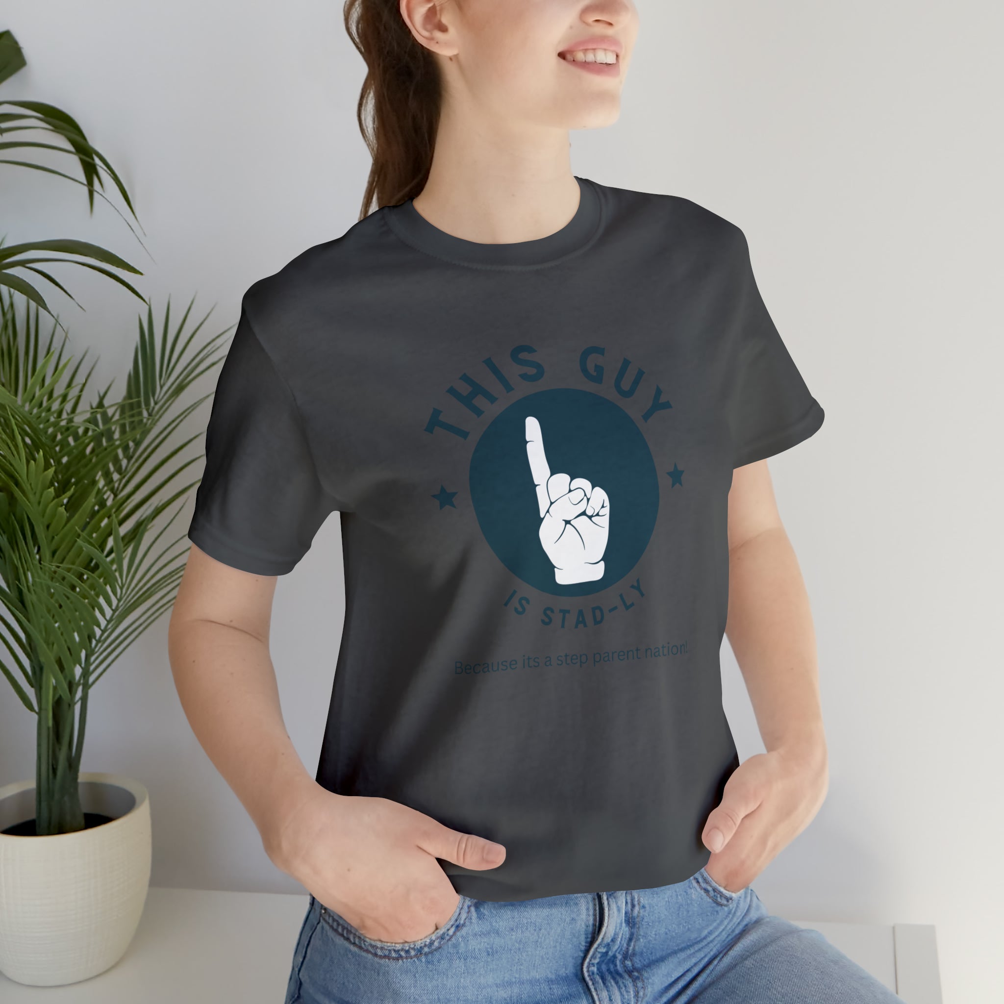 Fathers Day Gift Step Dad Unisex Softstyle T-Shirt Stad-ly
