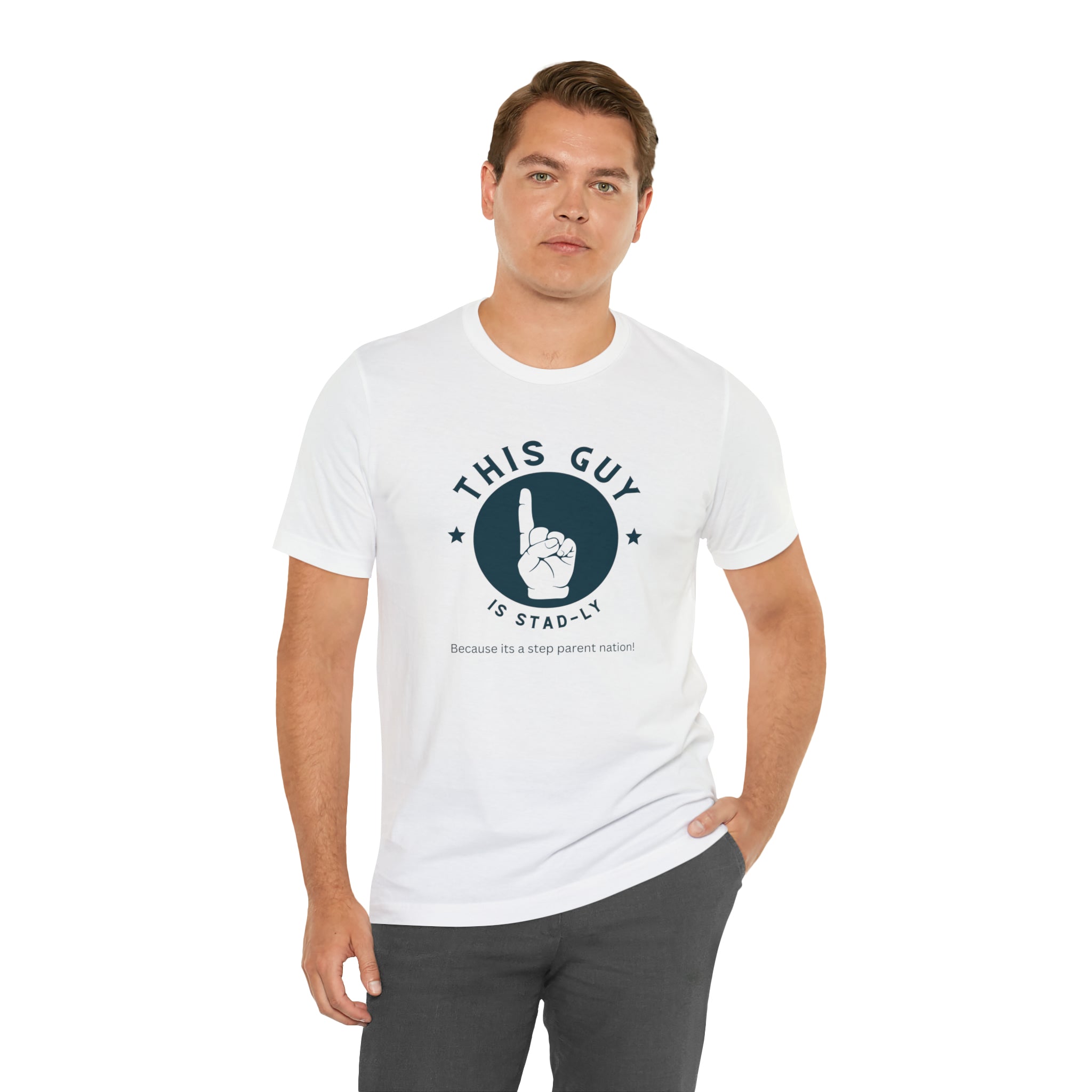 Fathers Day Gift Step Dad Unisex Softstyle T-Shirt Stad-ly