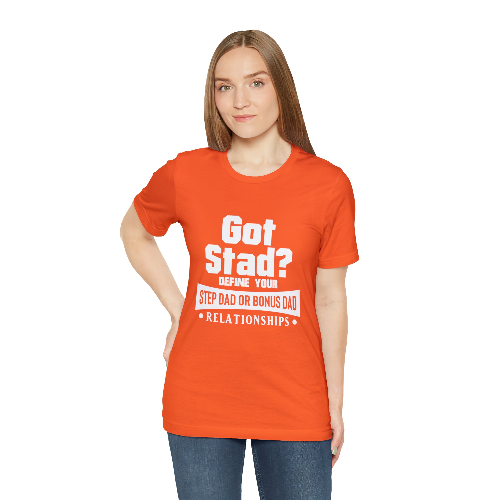 Fathers Day Gift Step Dad Unisex Softstyle T-Shirt Got Stad? Step Dad
