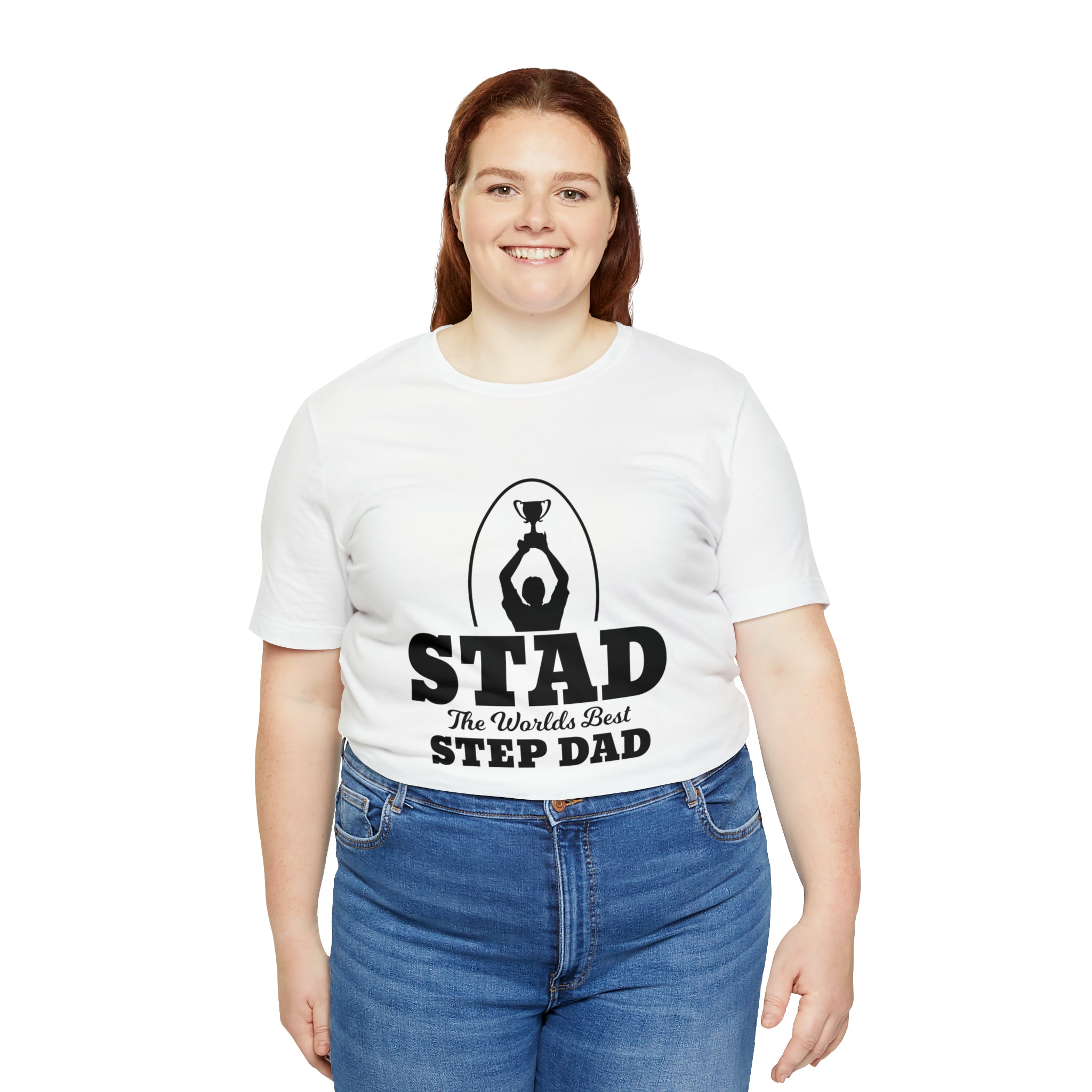 Fathers Day Gift Step Dad Unisex Softstyle T-Shirt Stad Worlds Best Step Dad