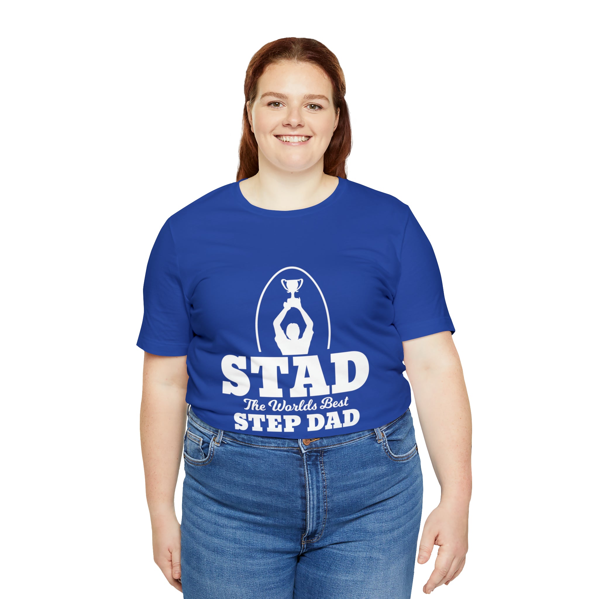 Fathers Day Gift Step Dad Unisex Softstyle T-Shirt Stad Worlds Best Step Dad