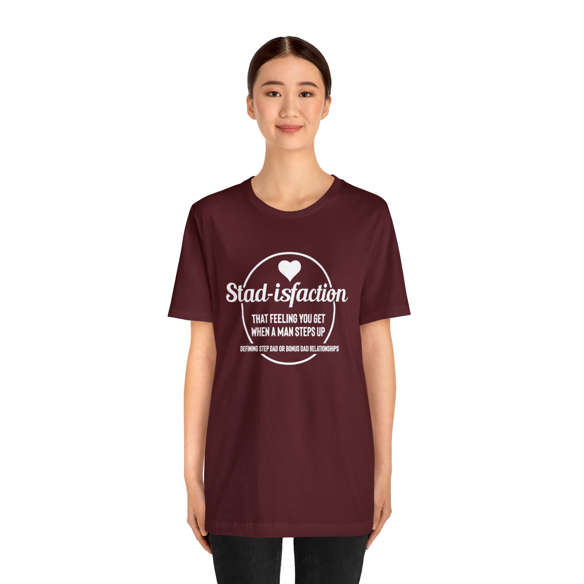 Fathers Day Gift Step Dad Unisex Softstyle T-Shirt Stad-isfaction Step Dad