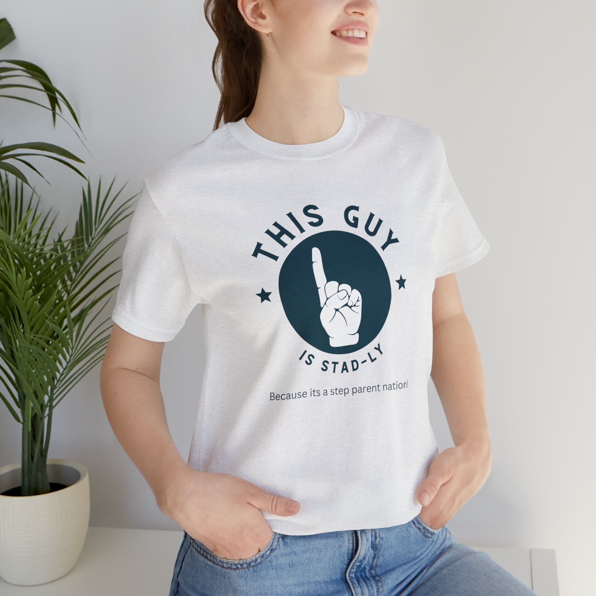 Fathers Day Gift Step Dad Unisex Softstyle T-Shirt Stad-ly