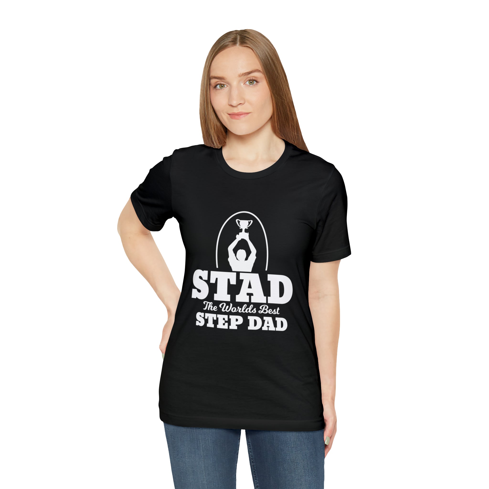 Fathers Day Gift Step Dad Unisex Softstyle T-Shirt Stad Worlds Best Step Dad