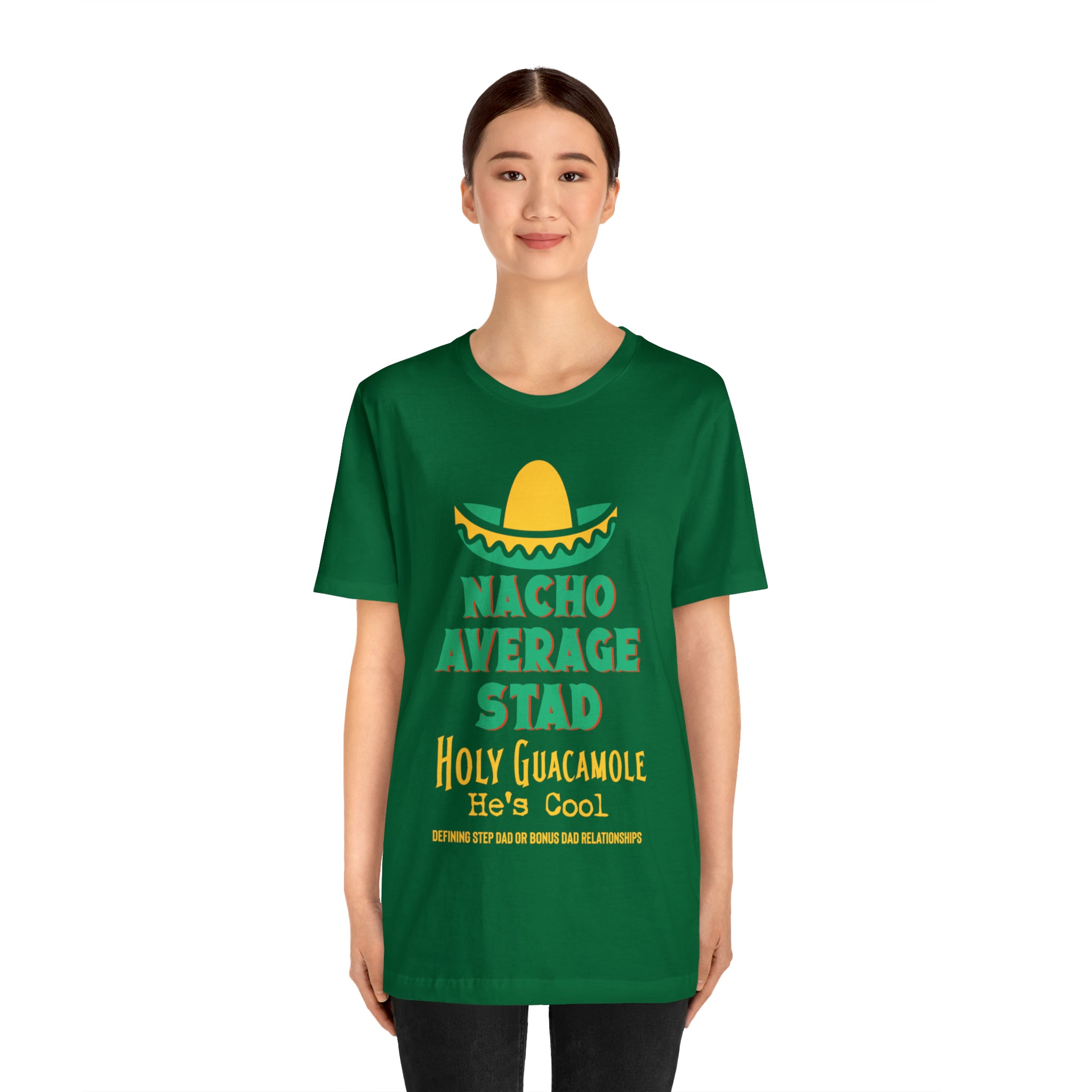 Fathers Day Gift Step Dad Unisex Softstyle T-Shirt Nacho Average Step Dad