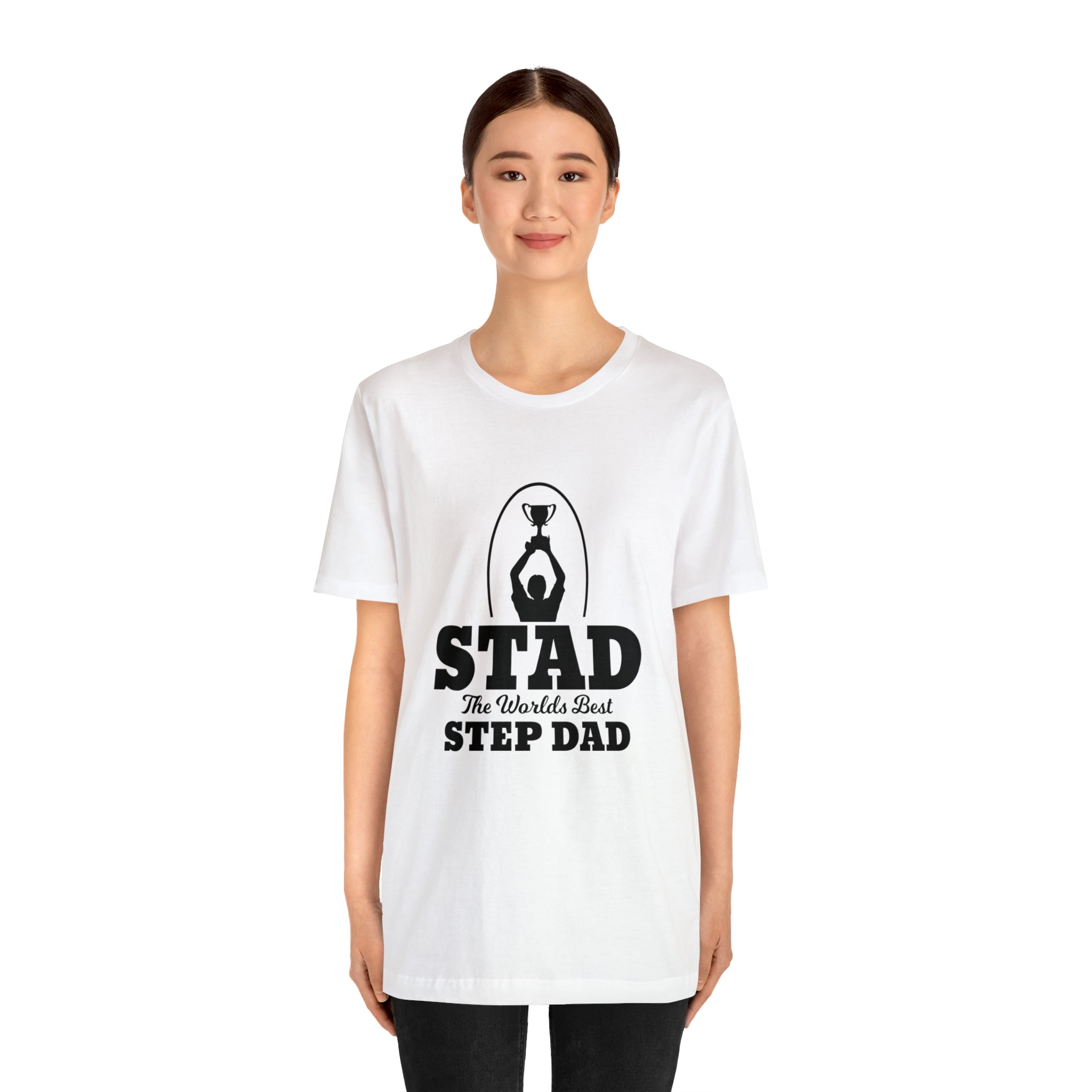 Fathers Day Gift Step Dad Unisex Softstyle T-Shirt Stad Worlds Best Step Dad