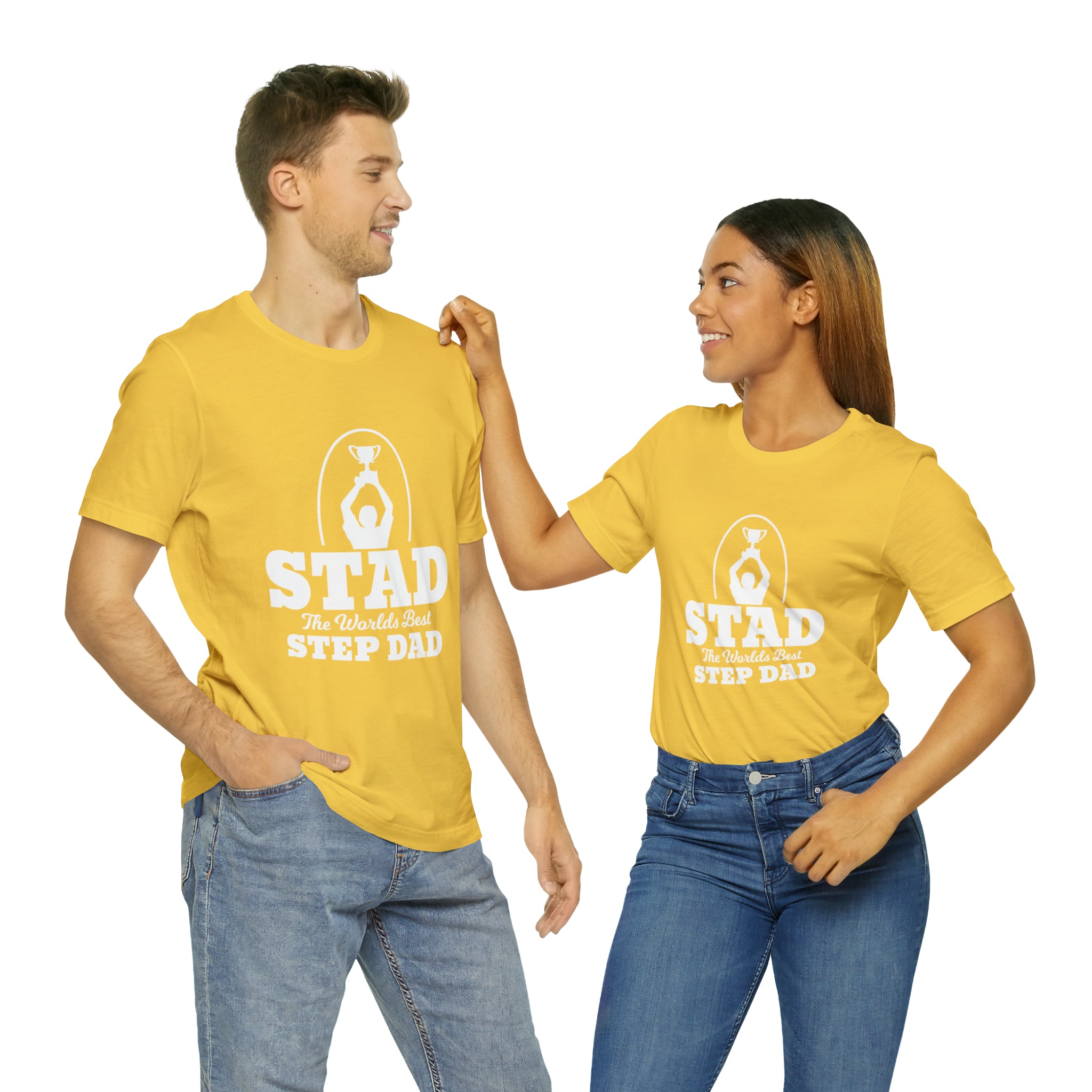 Fathers Day Gift Step Dad Unisex Softstyle T-Shirt Stad Worlds Best Step Dad