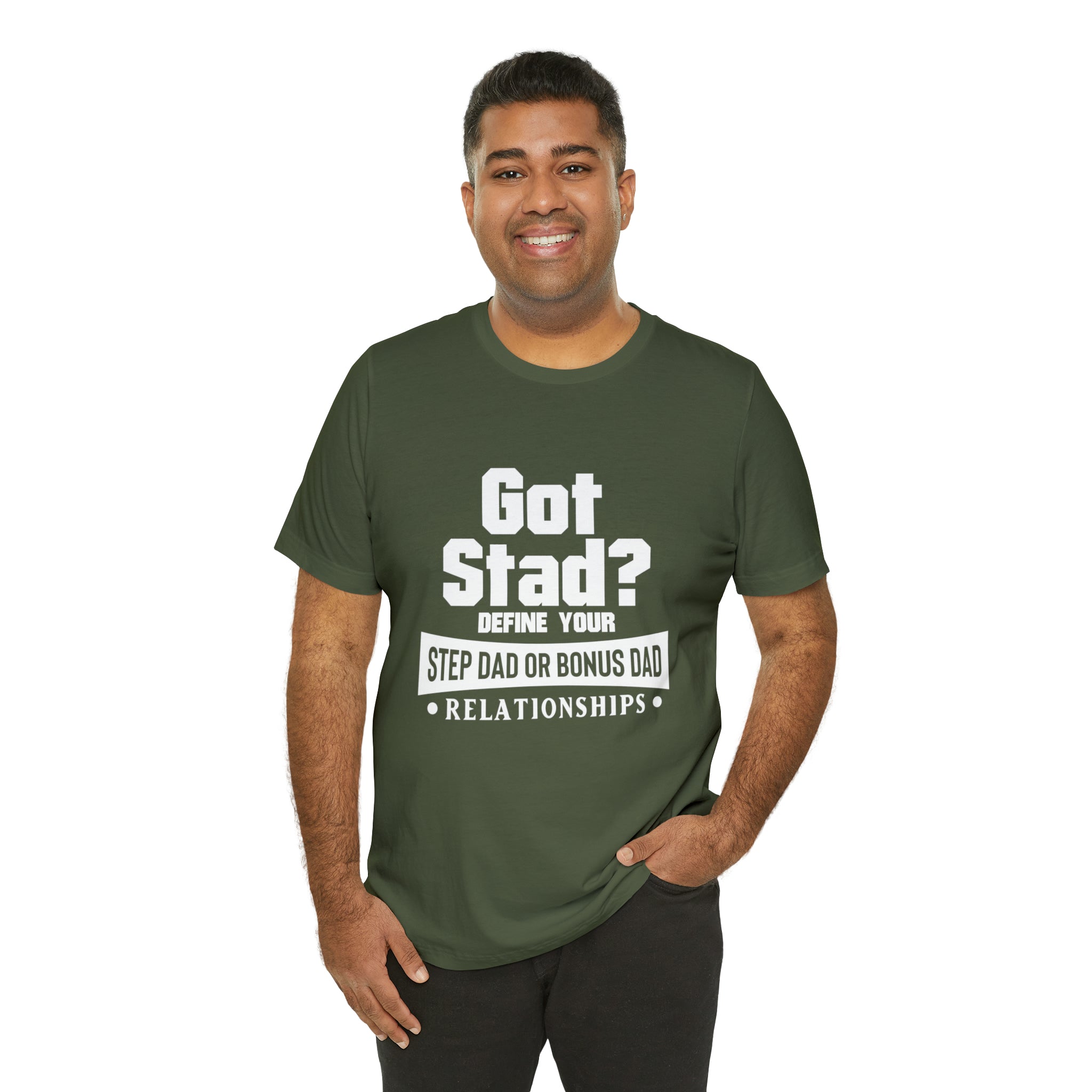 Fathers Day Gift Step Dad Unisex Softstyle T-Shirt Got Stad? Step Dad