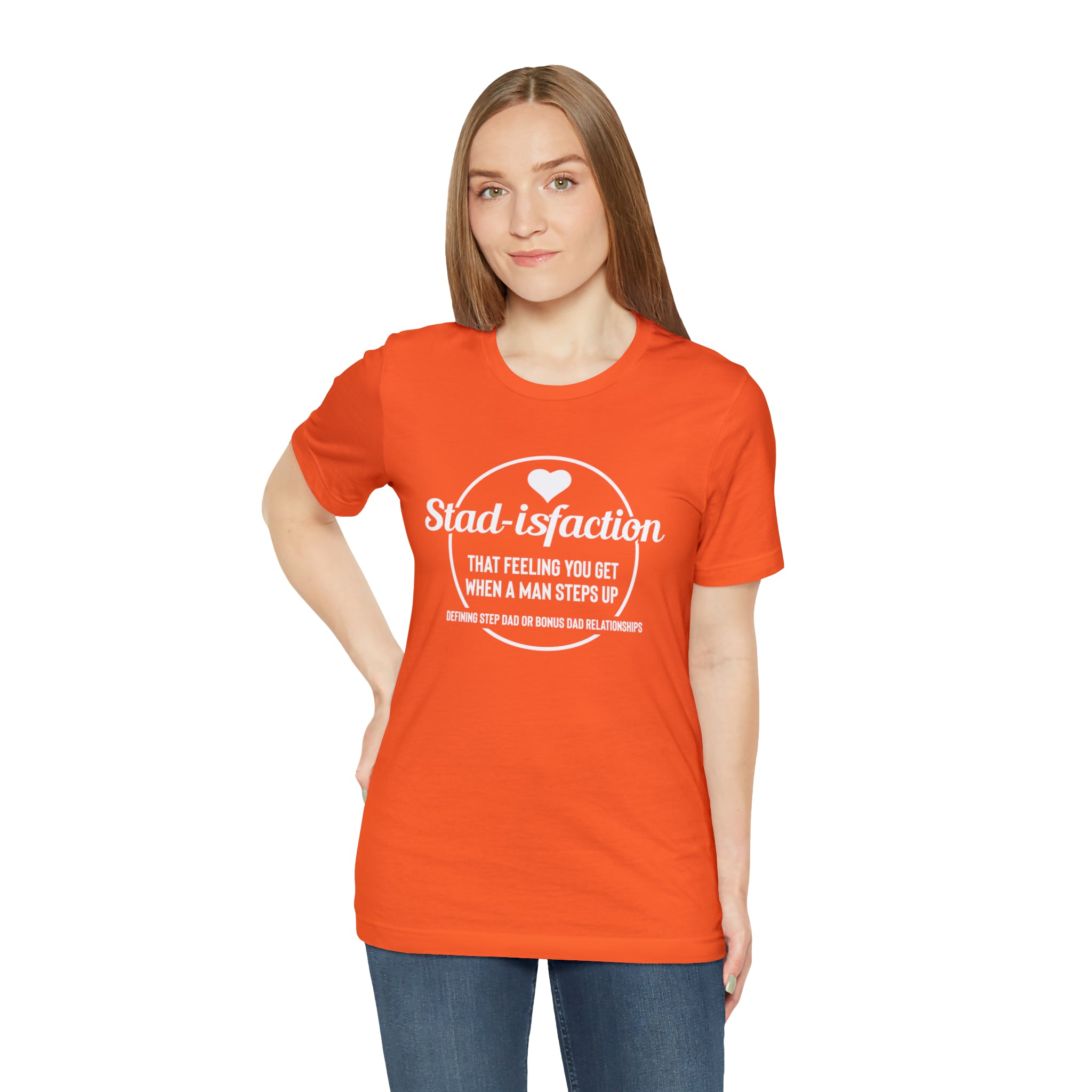 Fathers Day Gift Step Dad Unisex Softstyle T-Shirt Stad-isfaction Step Dad