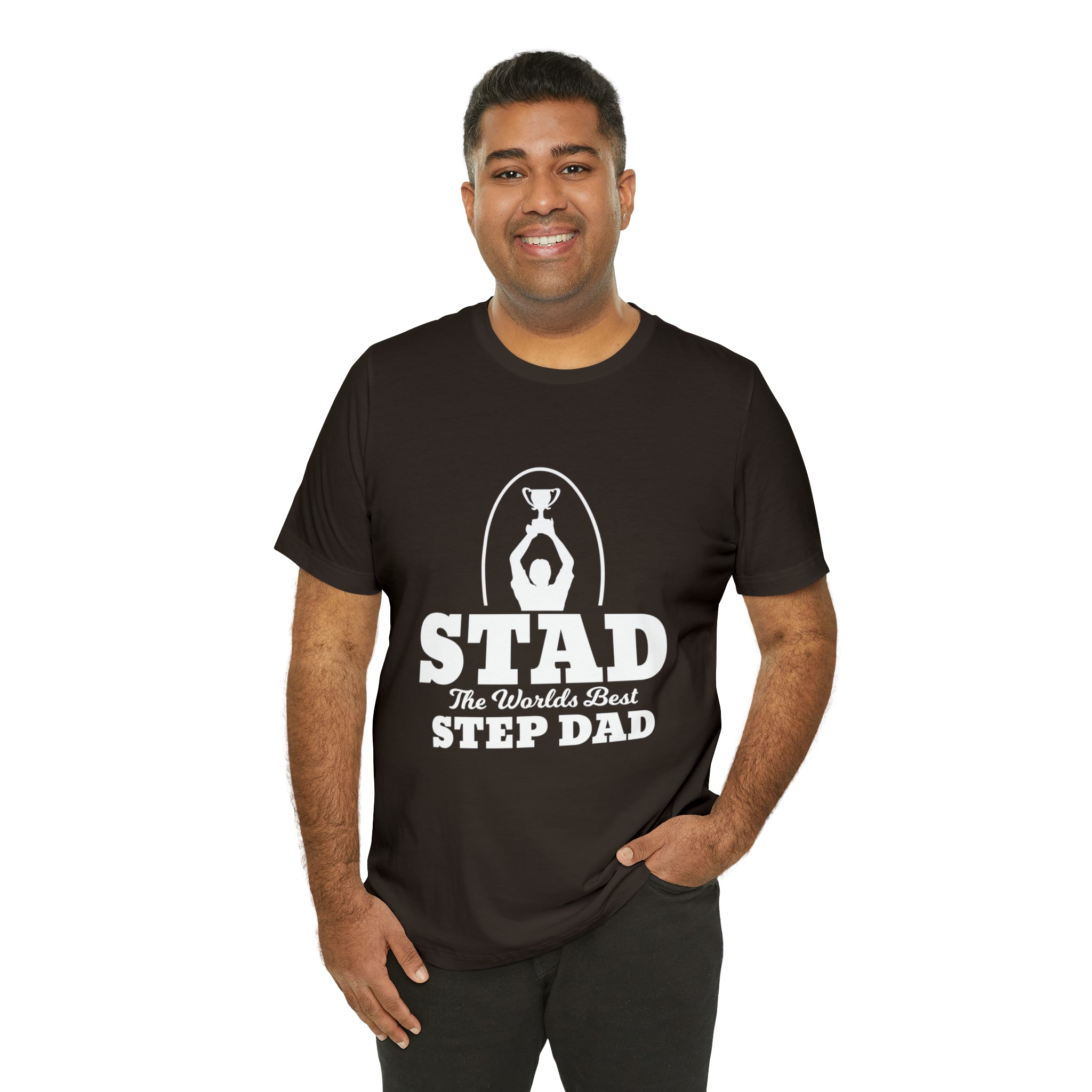 Fathers Day Gift Step Dad Unisex Softstyle T-Shirt Stad Worlds Best Step Dad