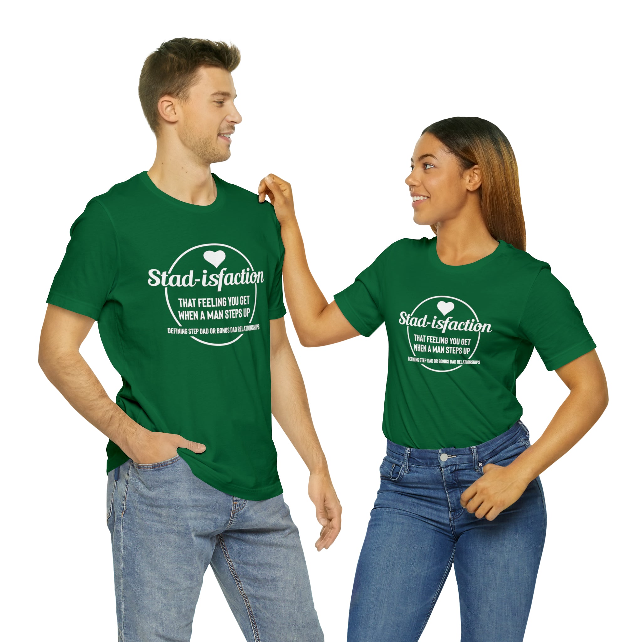 Fathers Day Gift Step Dad Unisex Softstyle T-Shirt Stad-isfaction Step Dad