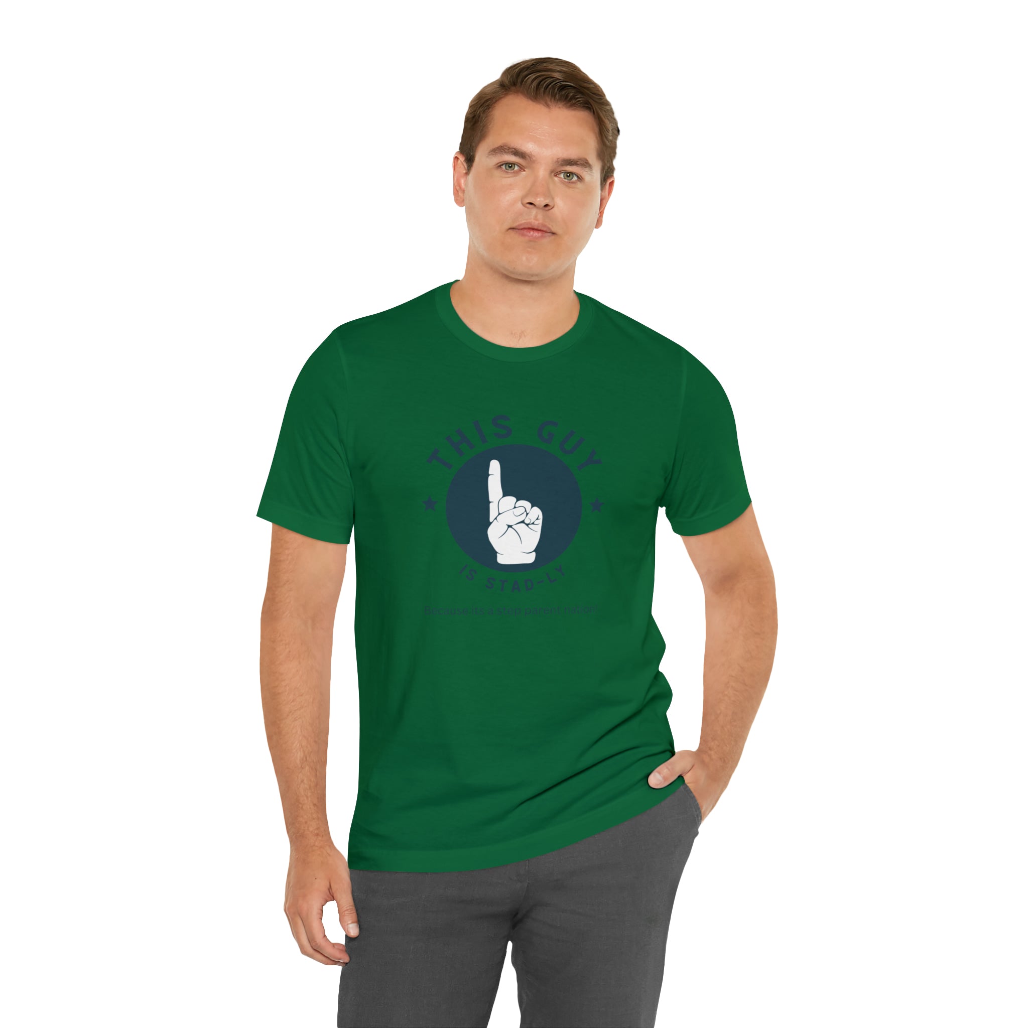 Fathers Day Gift Step Dad Unisex Softstyle T-Shirt Stad-ly