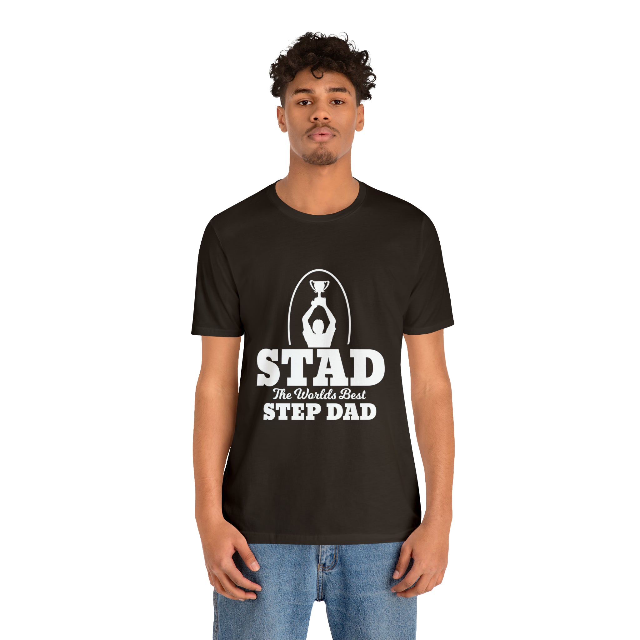 Fathers Day Gift Step Dad Unisex Softstyle T-Shirt Stad Worlds Best Step Dad