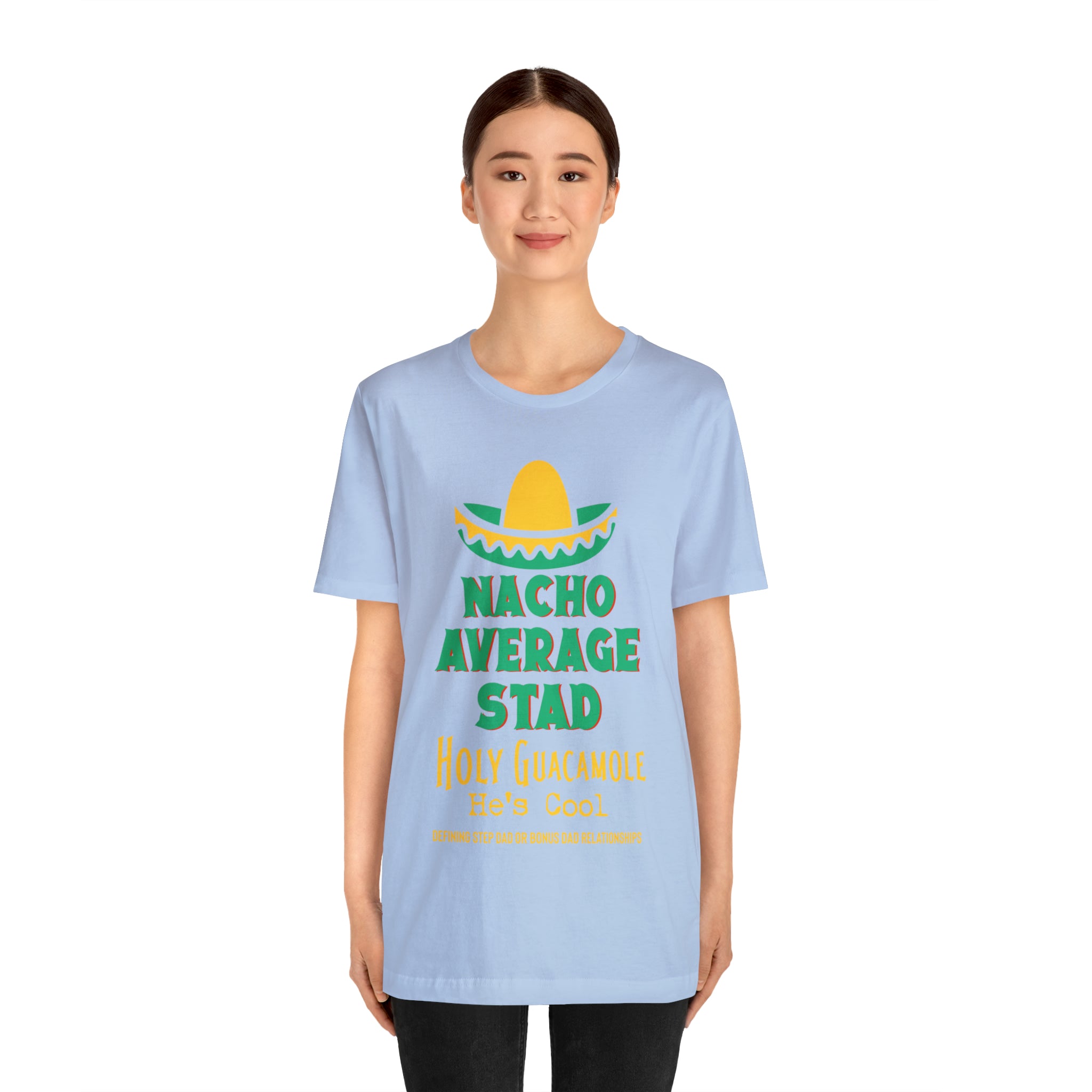 Fathers Day Gift Step Dad Unisex Softstyle T-Shirt Nacho Average Step Dad