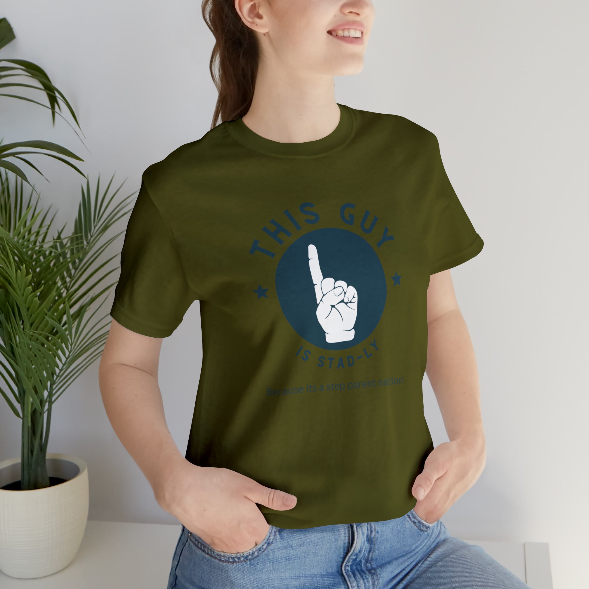 Fathers Day Gift Step Dad Unisex Softstyle T-Shirt Stad-ly