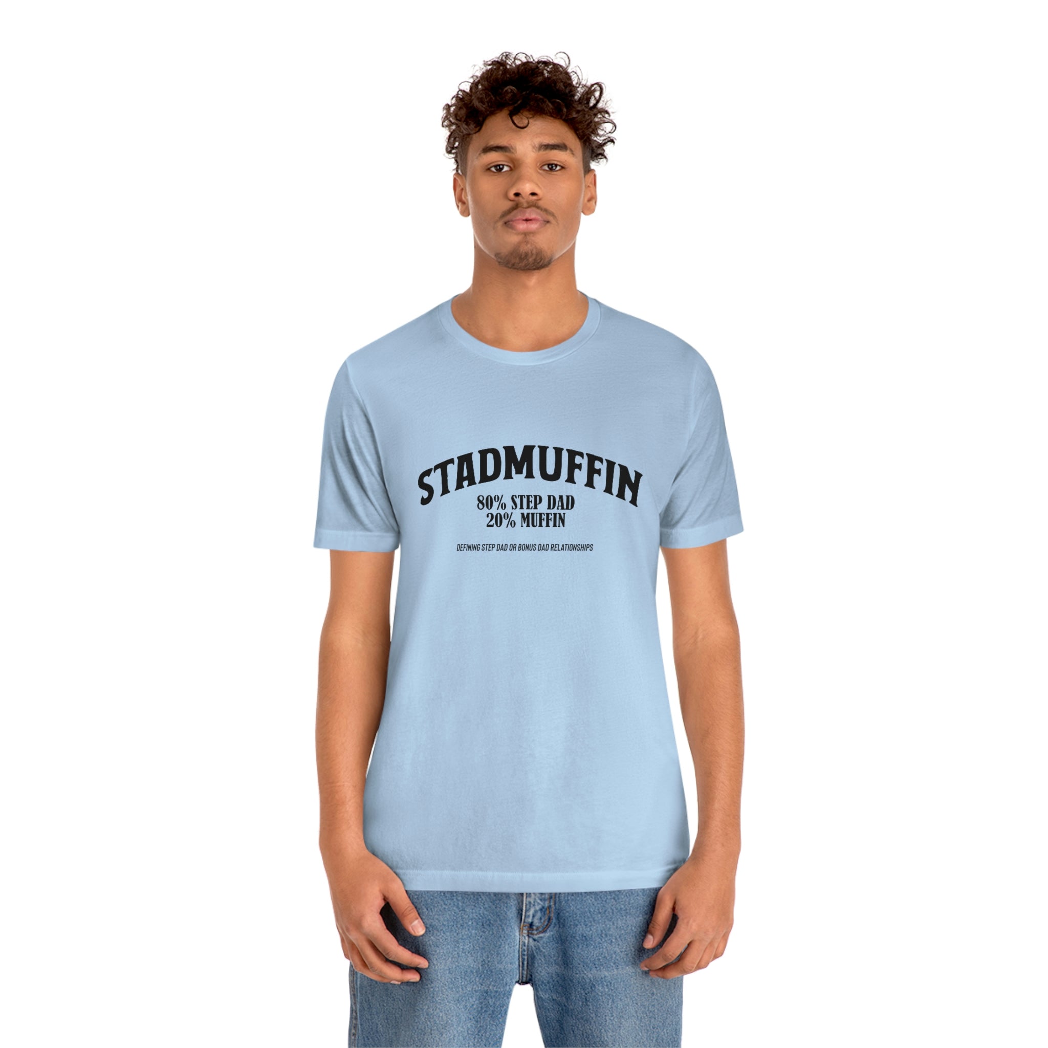 Fathers Day Gift Step Dad Unisex Softstyle T-Shirt Stad Muffin Step Dad