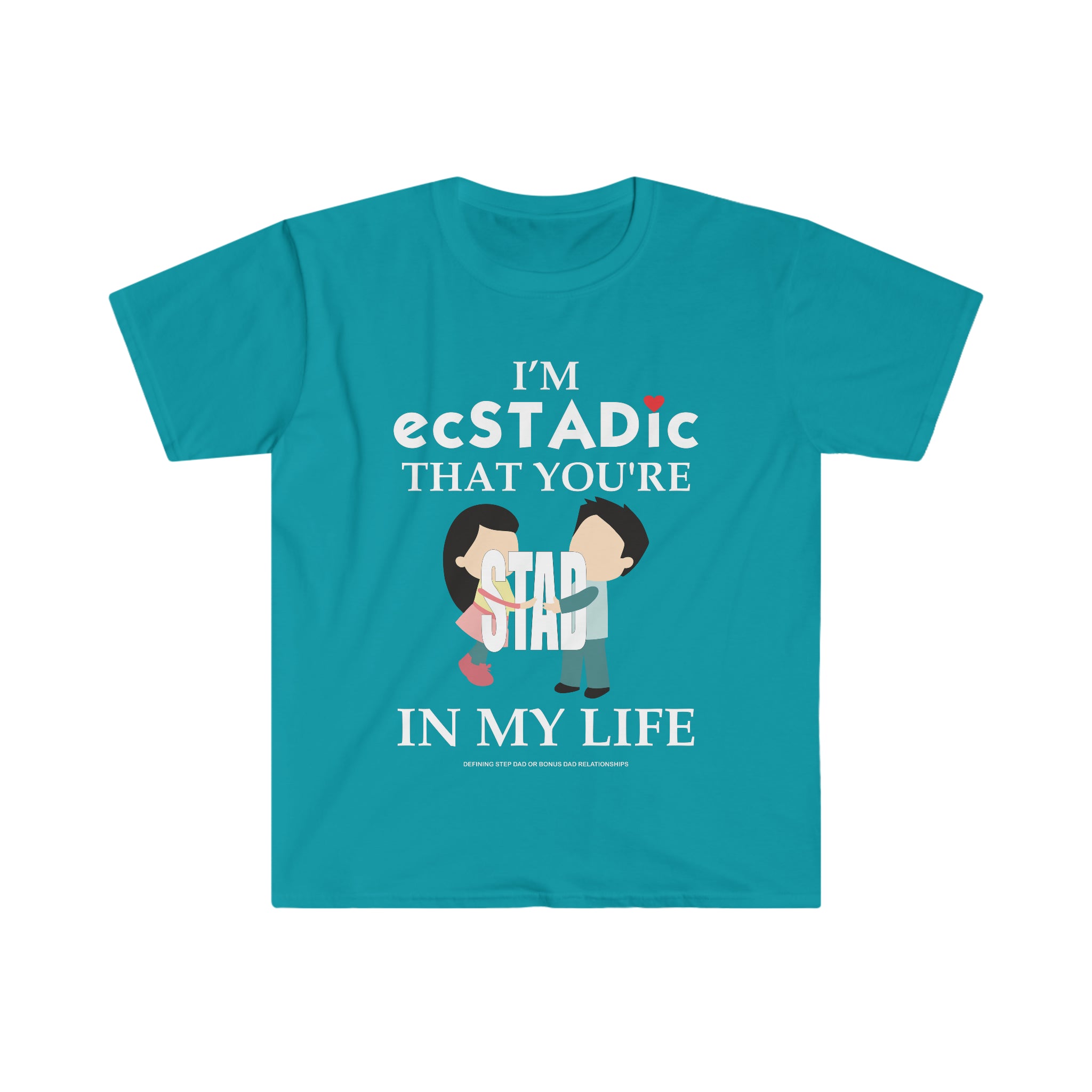 Fathers Day Gift Step Dad Unisex Softstyle T-Shirt ec-Stad_ic step dad