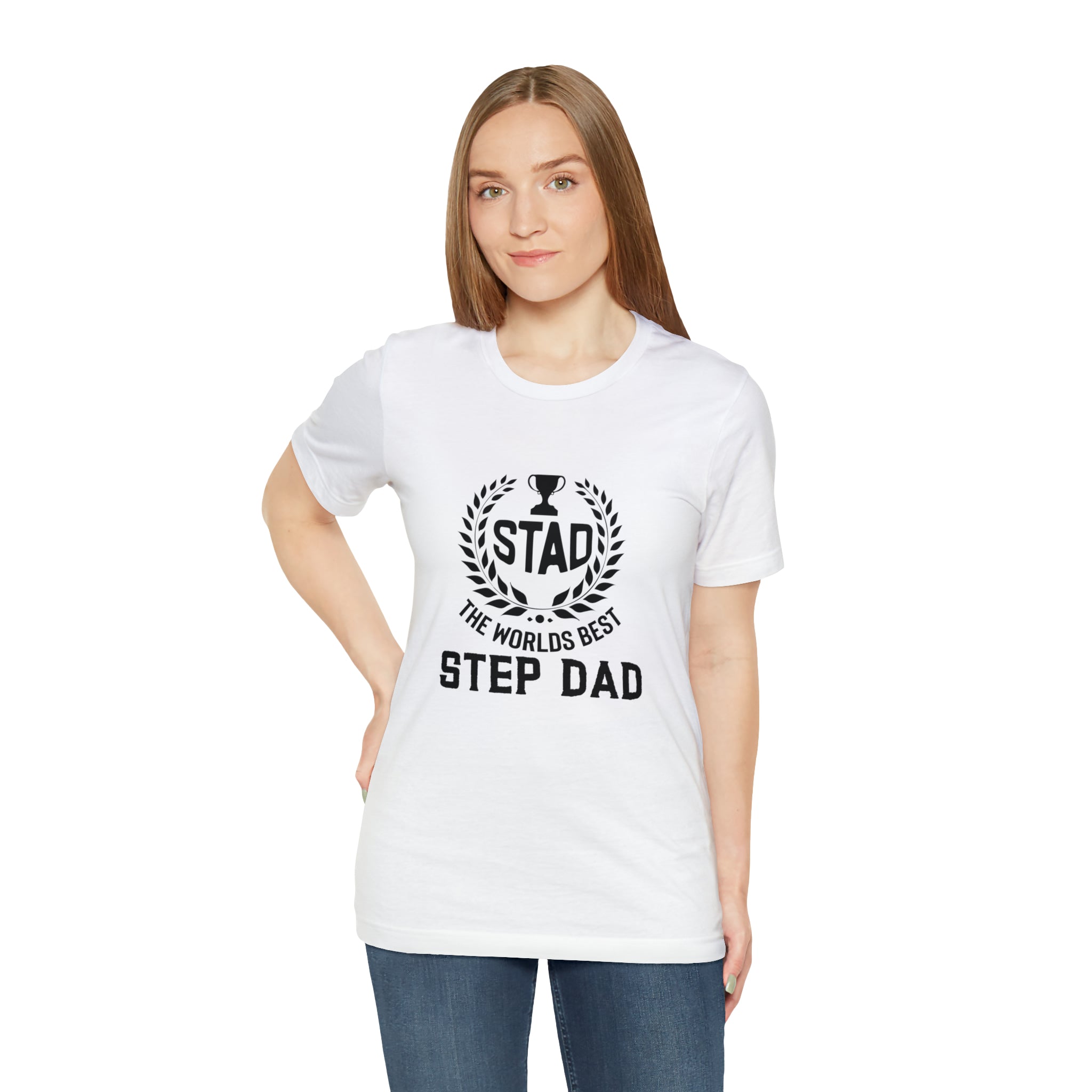 Fathers Day Gift Step Dad Unisex Softstyle T-Shirt Stad Worlds Best Step Dad