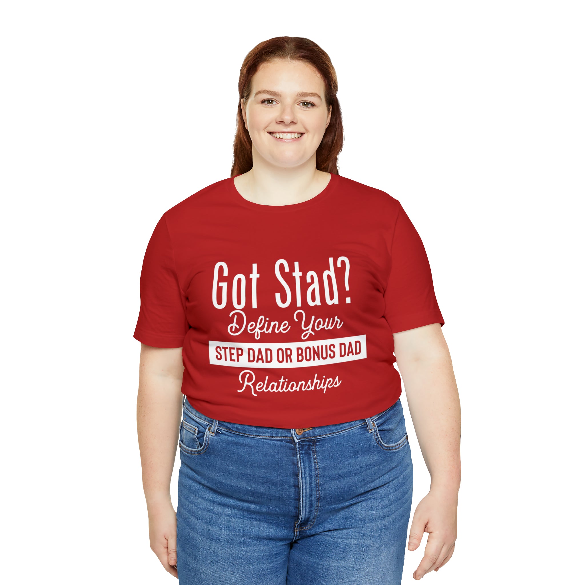 Fathers Day Gift Step Dad Unisex Softstyle T-Shirt Got Stad? Step Dad