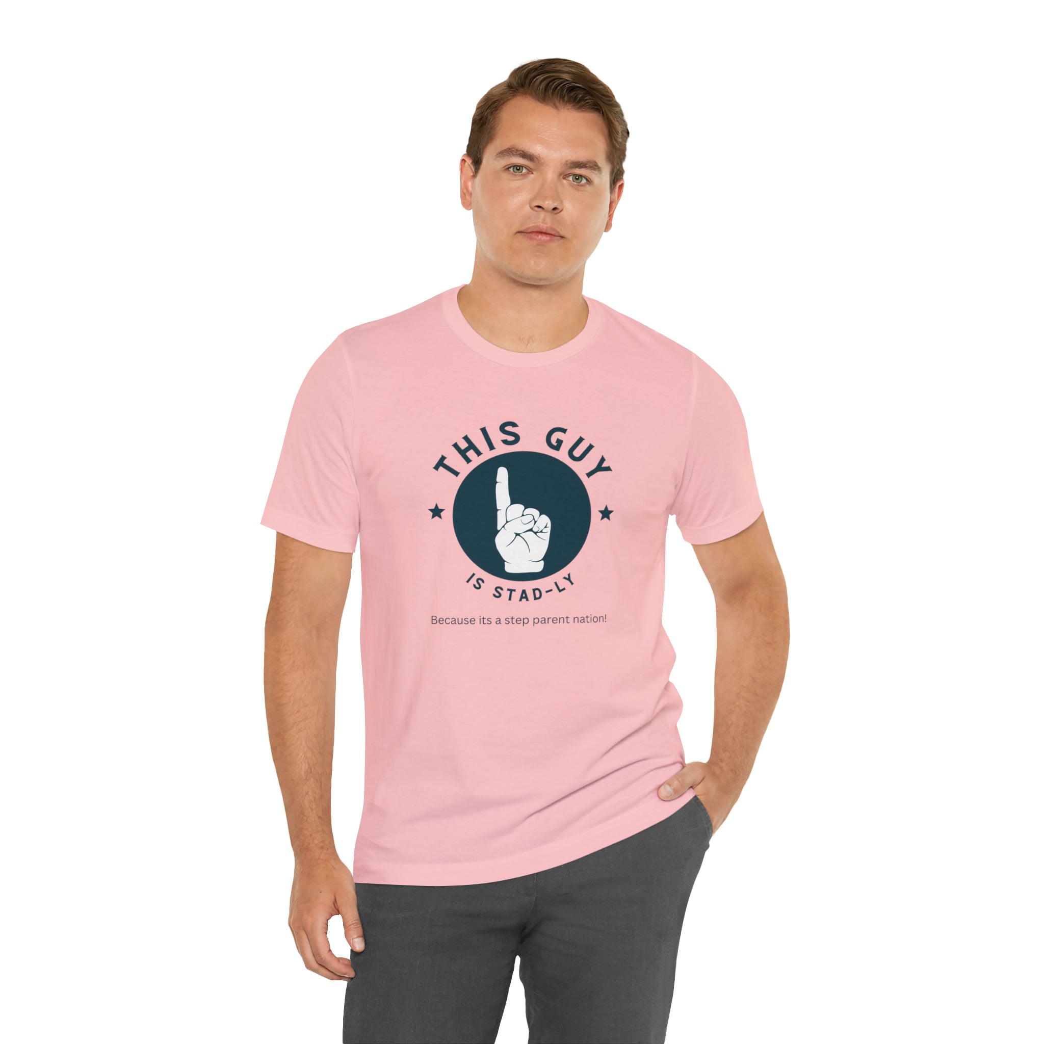 Fathers Day Gift Step Dad Unisex Softstyle T-Shirt Stad-ly