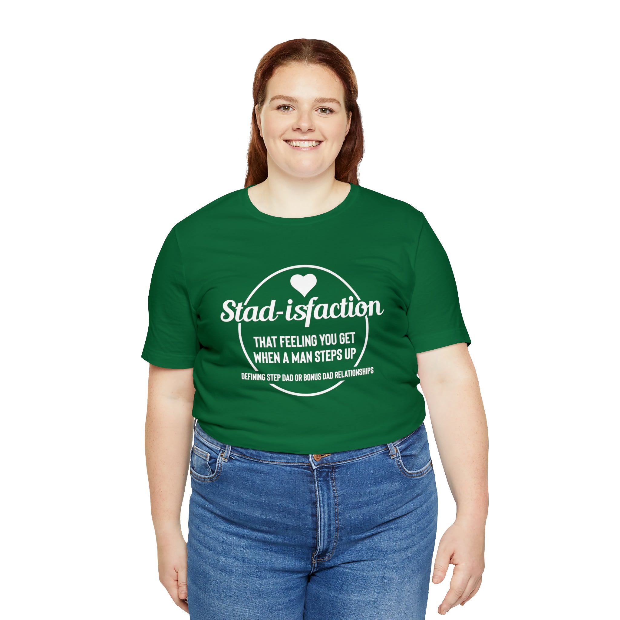 Fathers Day Gift Step Dad Unisex Softstyle T-Shirt Stad-isfaction Step Dad