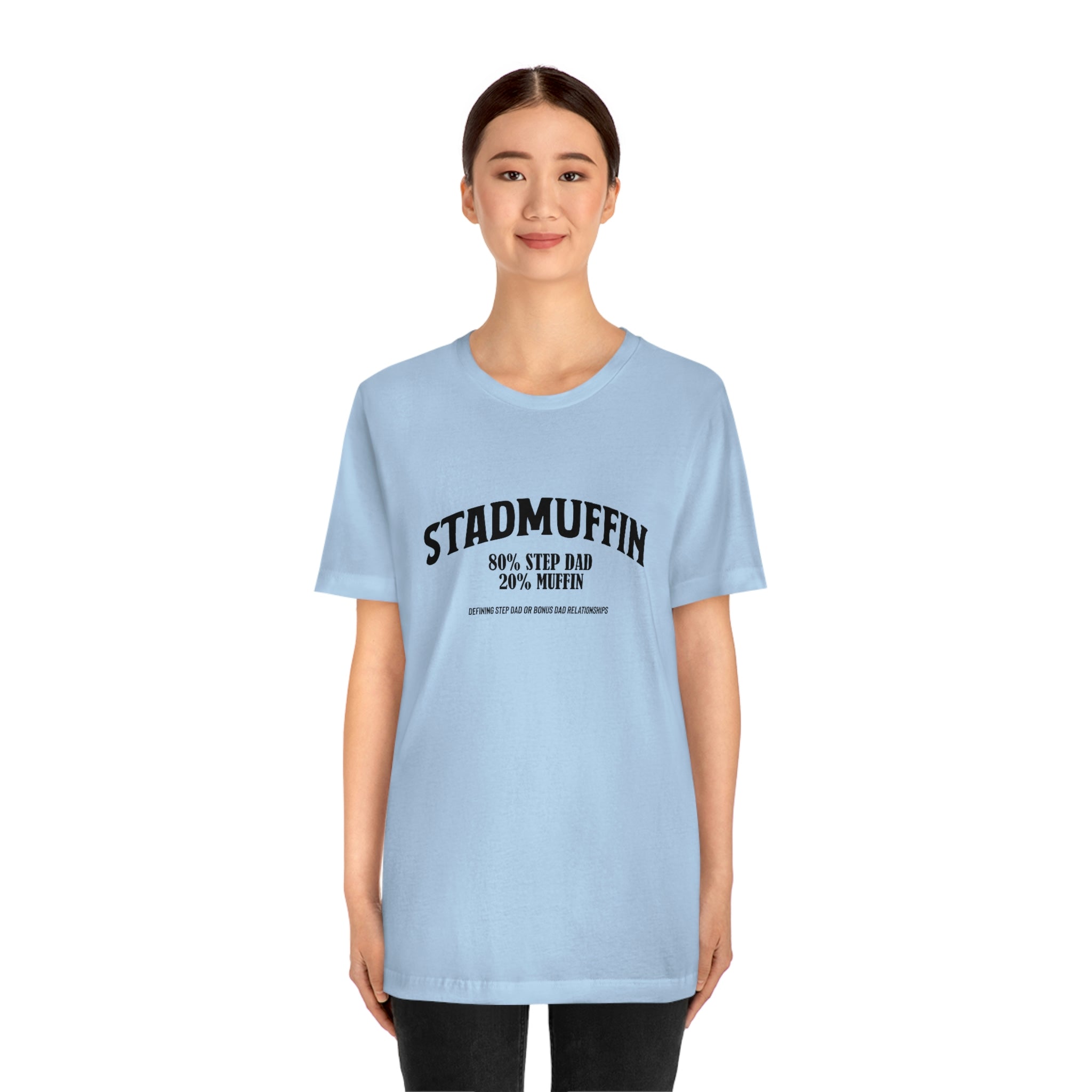 Fathers Day Gift Step Dad Unisex Softstyle T-Shirt Stad Muffin Step Dad