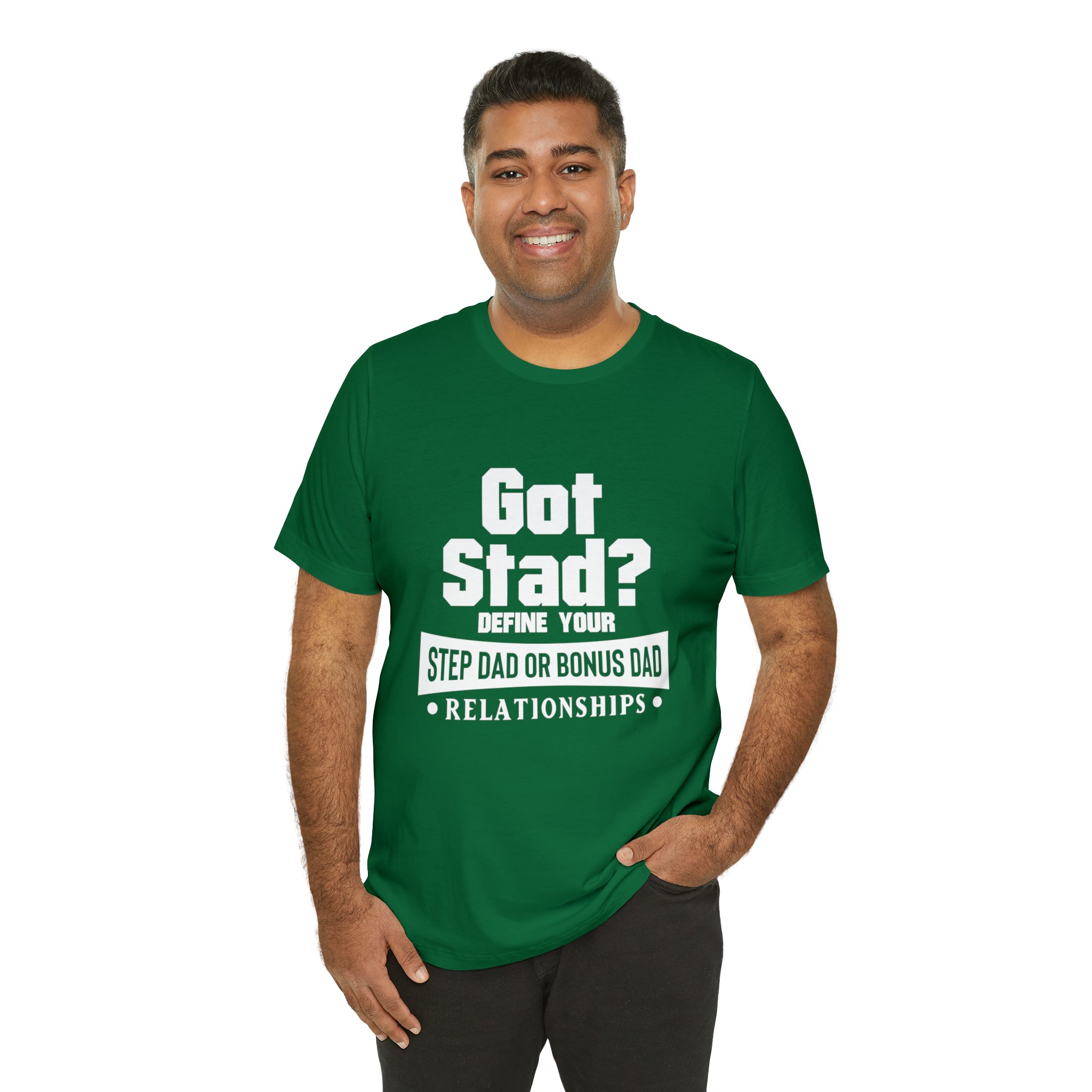 Fathers Day Gift Step Dad Unisex Softstyle T-Shirt Got Stad? Step Dad
