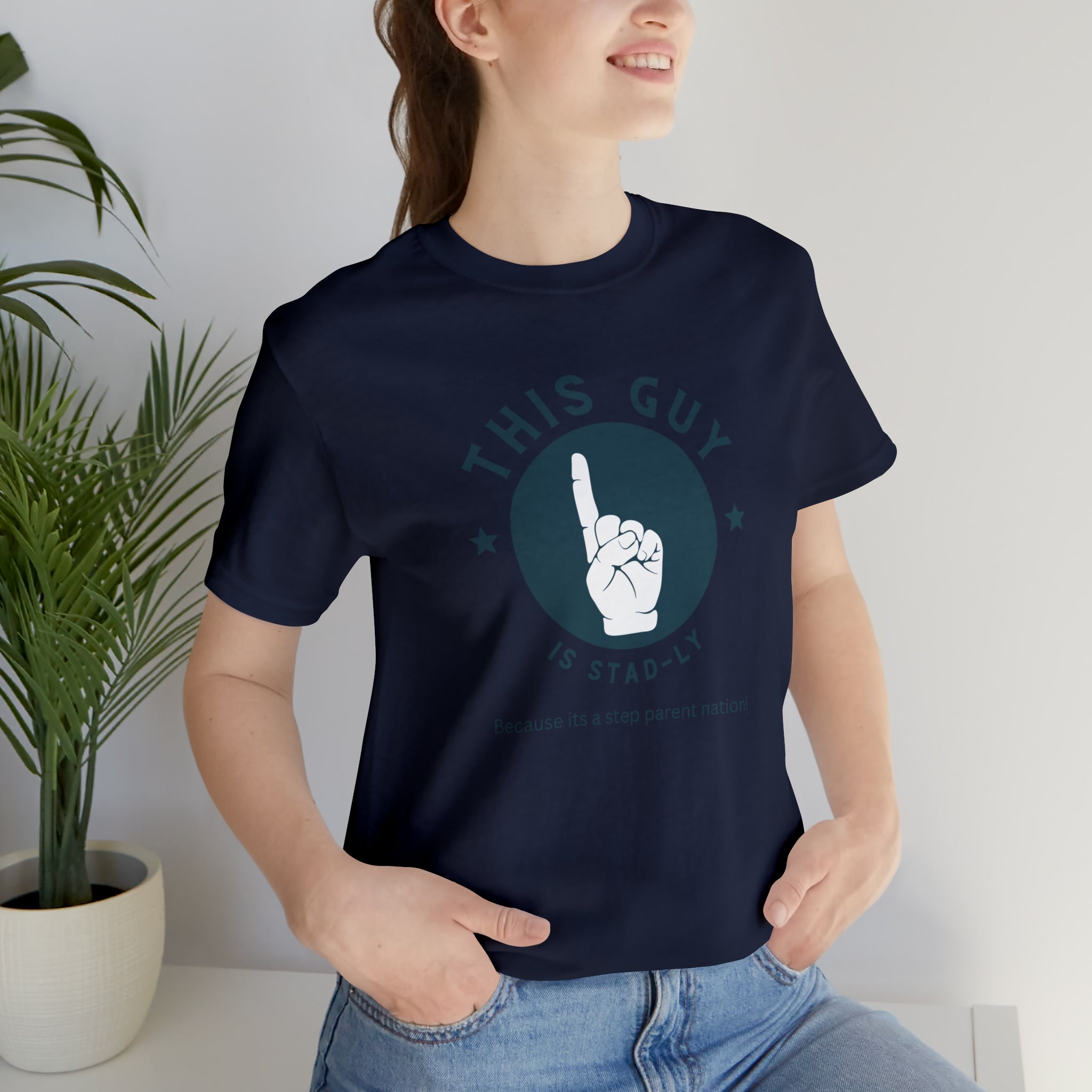 Fathers Day Gift Step Dad Unisex Softstyle T-Shirt Stad-ly