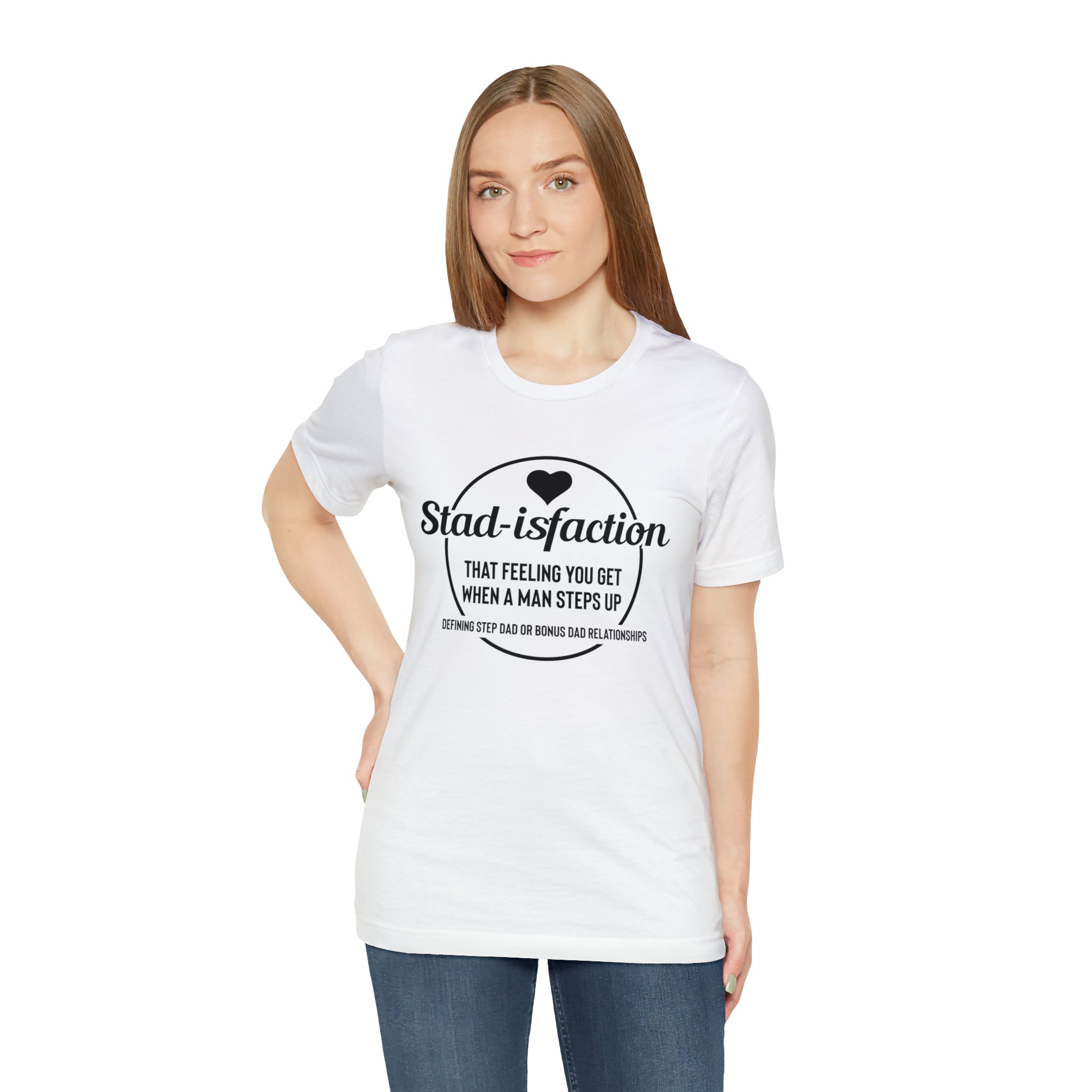 Fathers Day Gift Step Dad Unisex Softstyle T-Shirt Stad-isfaction Step Dad