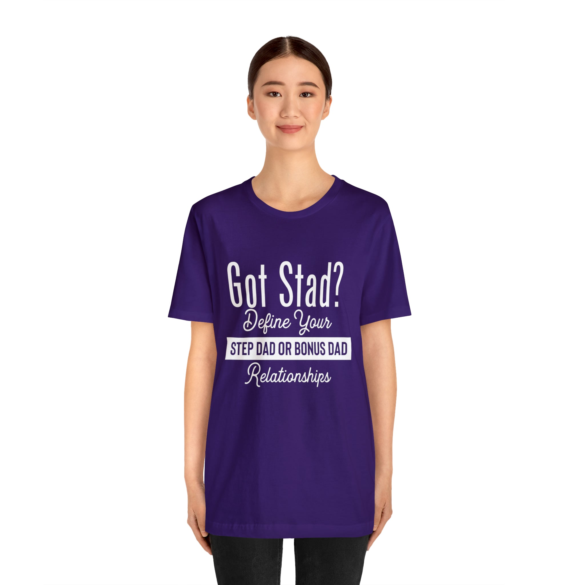 Fathers Day Gift Step Dad Unisex Softstyle T-Shirt Got Stad? Step Dad