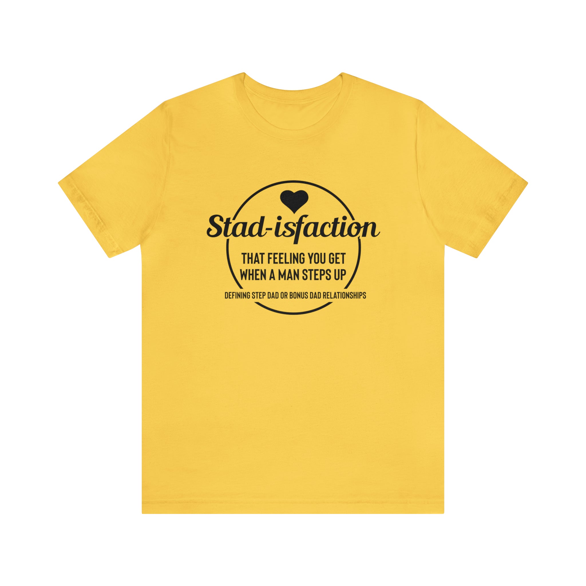 Fathers Day Gift Step Dad Unisex Softstyle T-Shirt Stad-isfaction Step Dad