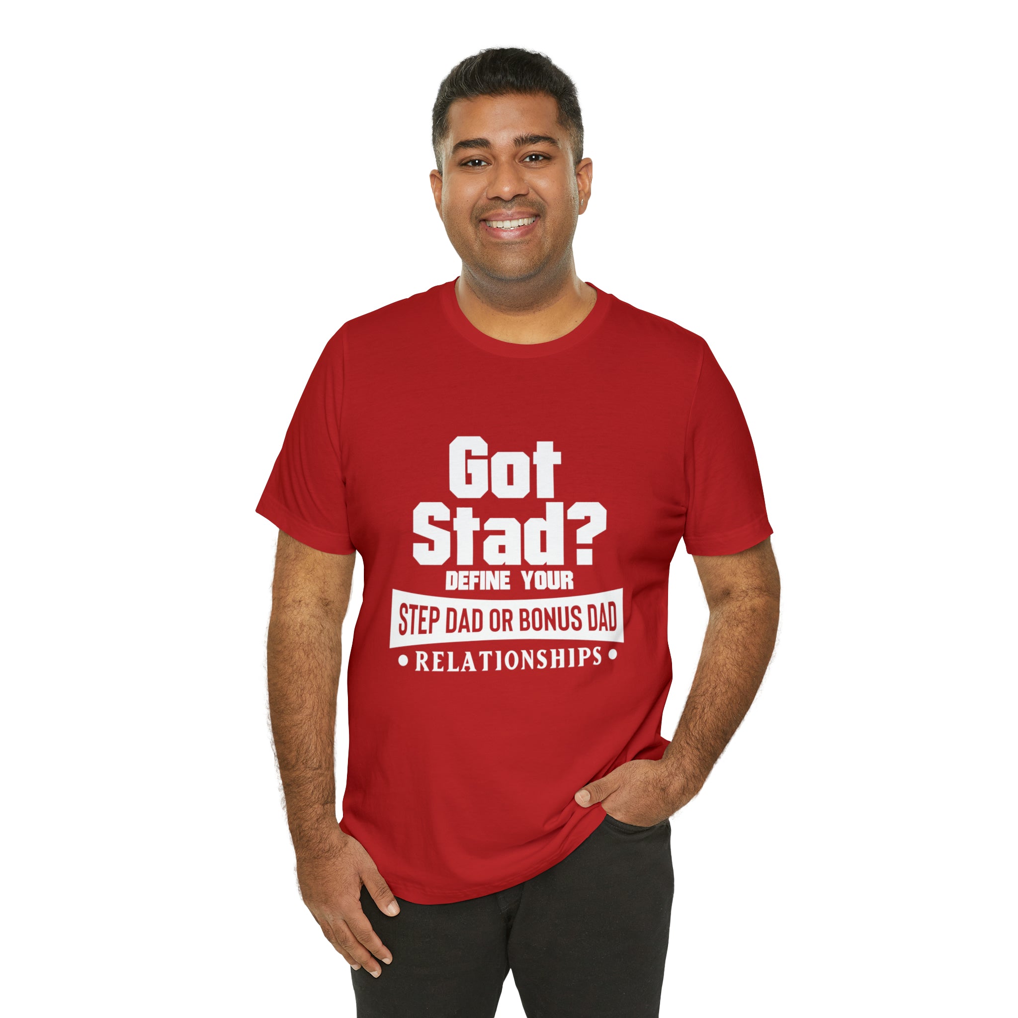 Fathers Day Gift Step Dad Unisex Softstyle T-Shirt Got Stad? Step Dad
