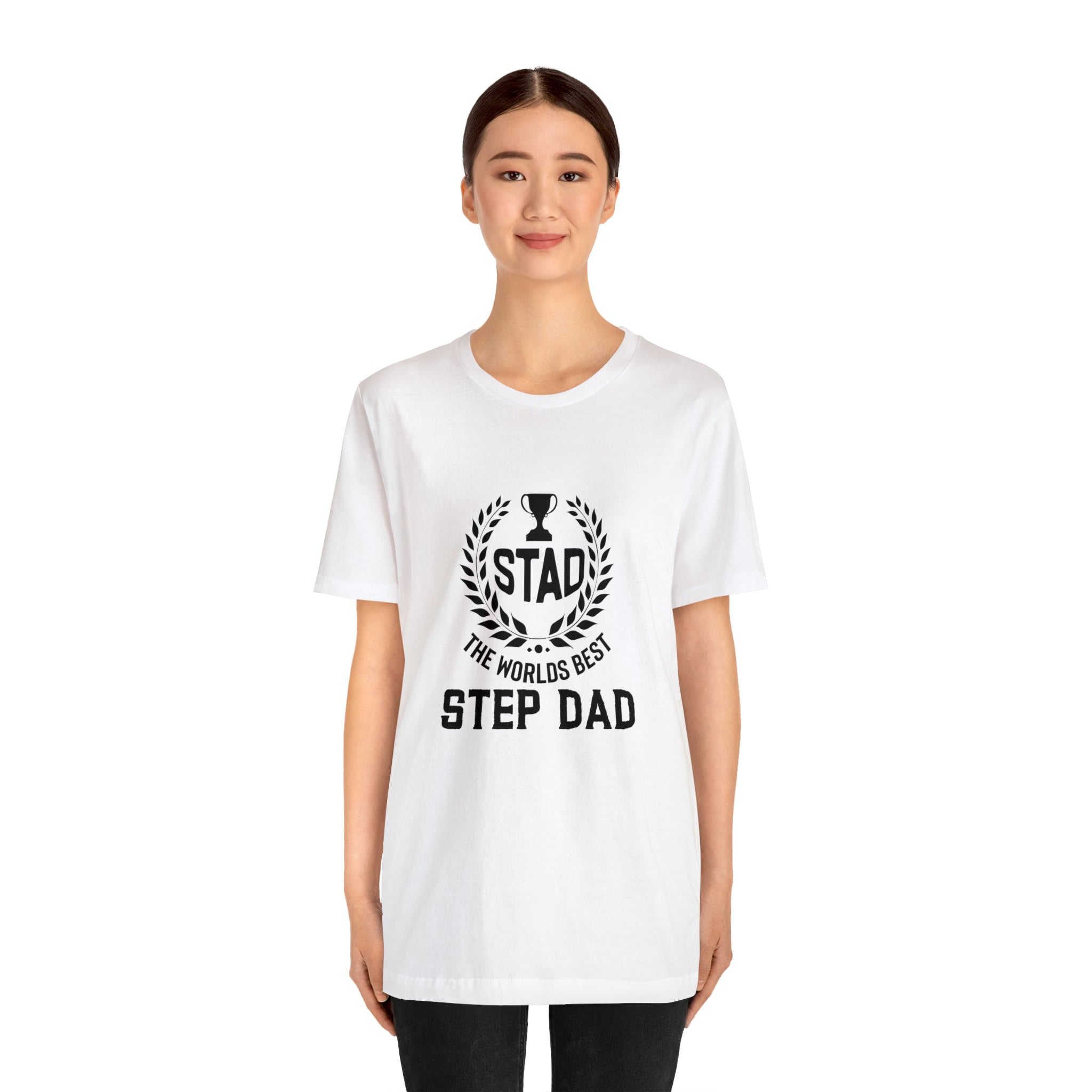 Fathers Day Gift Step Dad Unisex Softstyle T-Shirt Stad Worlds Best Step Dad