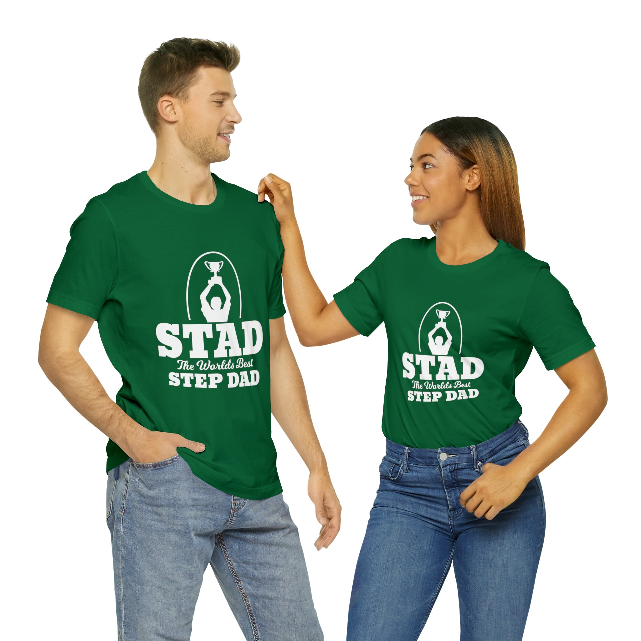 Fathers Day Gift Step Dad Unisex Softstyle T-Shirt Stad Worlds Best Step Dad