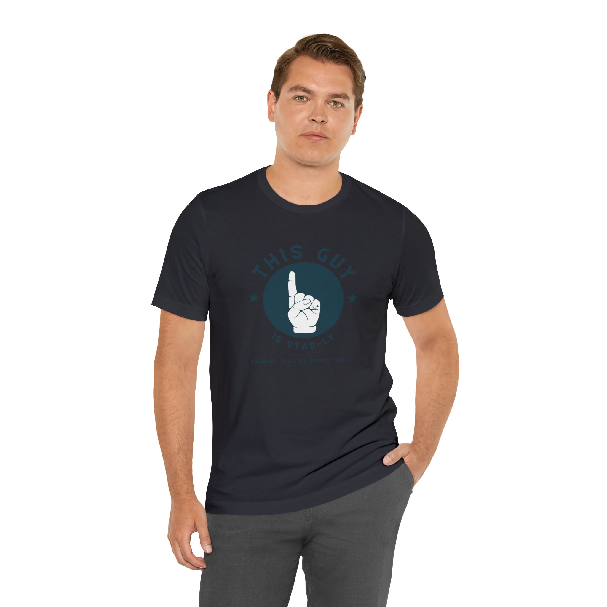 Fathers Day Gift Step Dad Unisex Softstyle T-Shirt Stad-ly