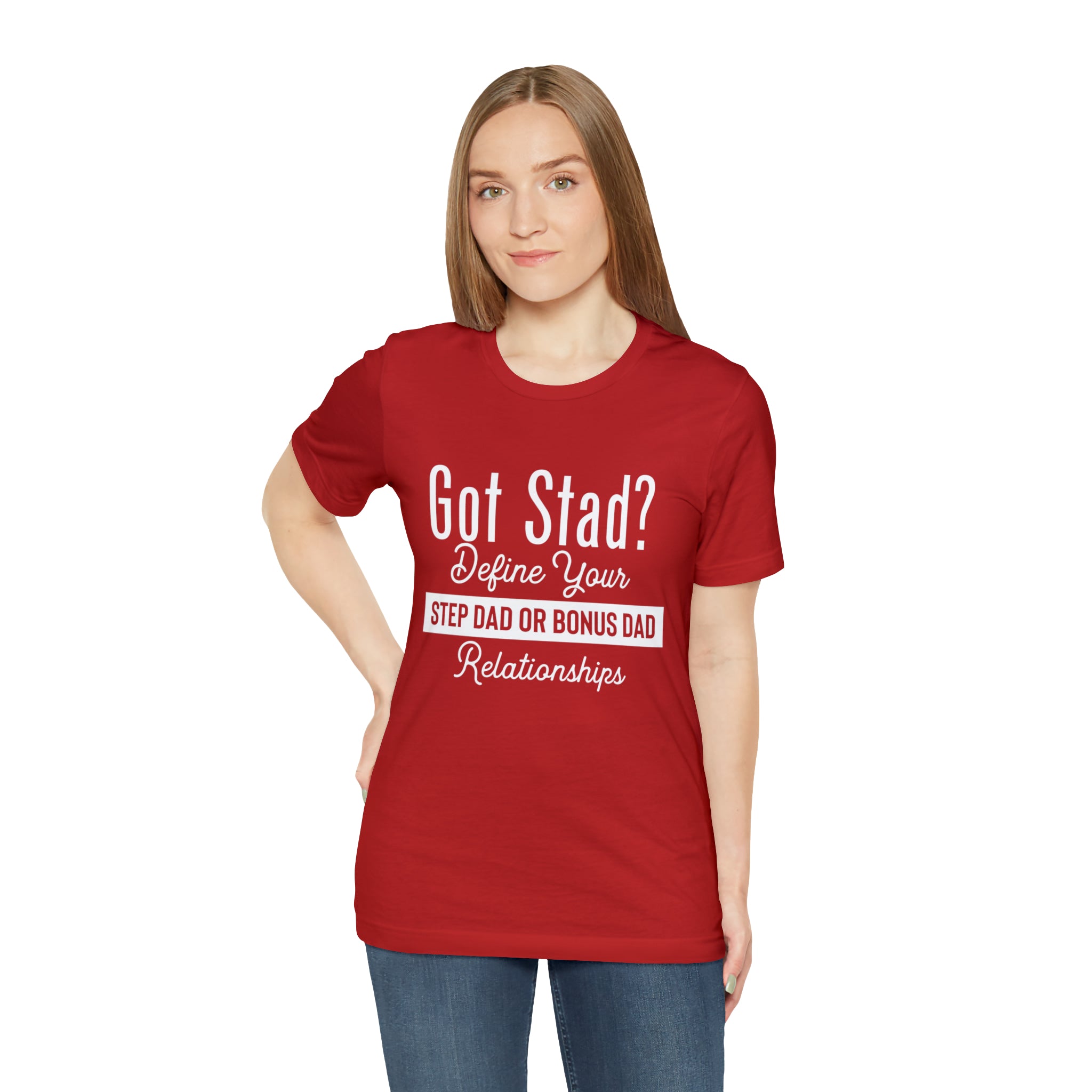 Fathers Day Gift Step Dad Unisex Softstyle T-Shirt Got Stad? Step Dad