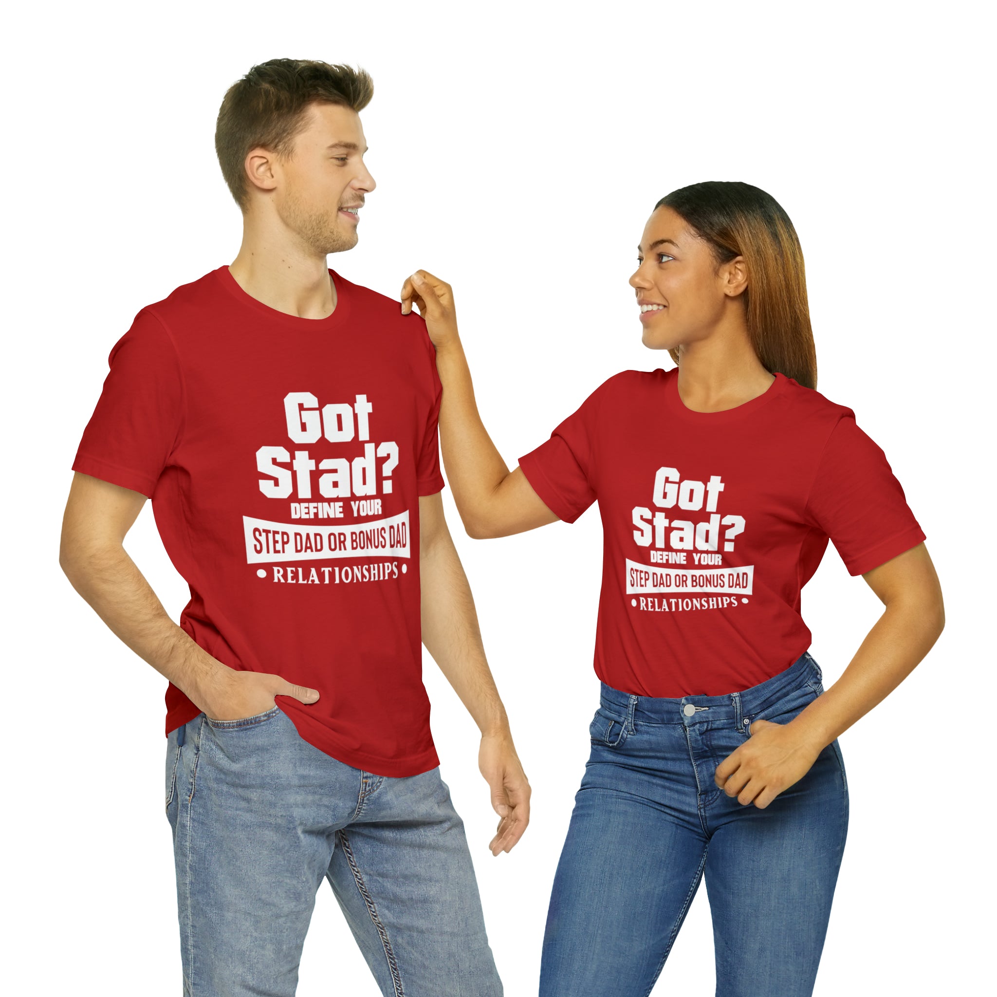 Fathers Day Gift Step Dad Unisex Softstyle T-Shirt Got Stad? Step Dad