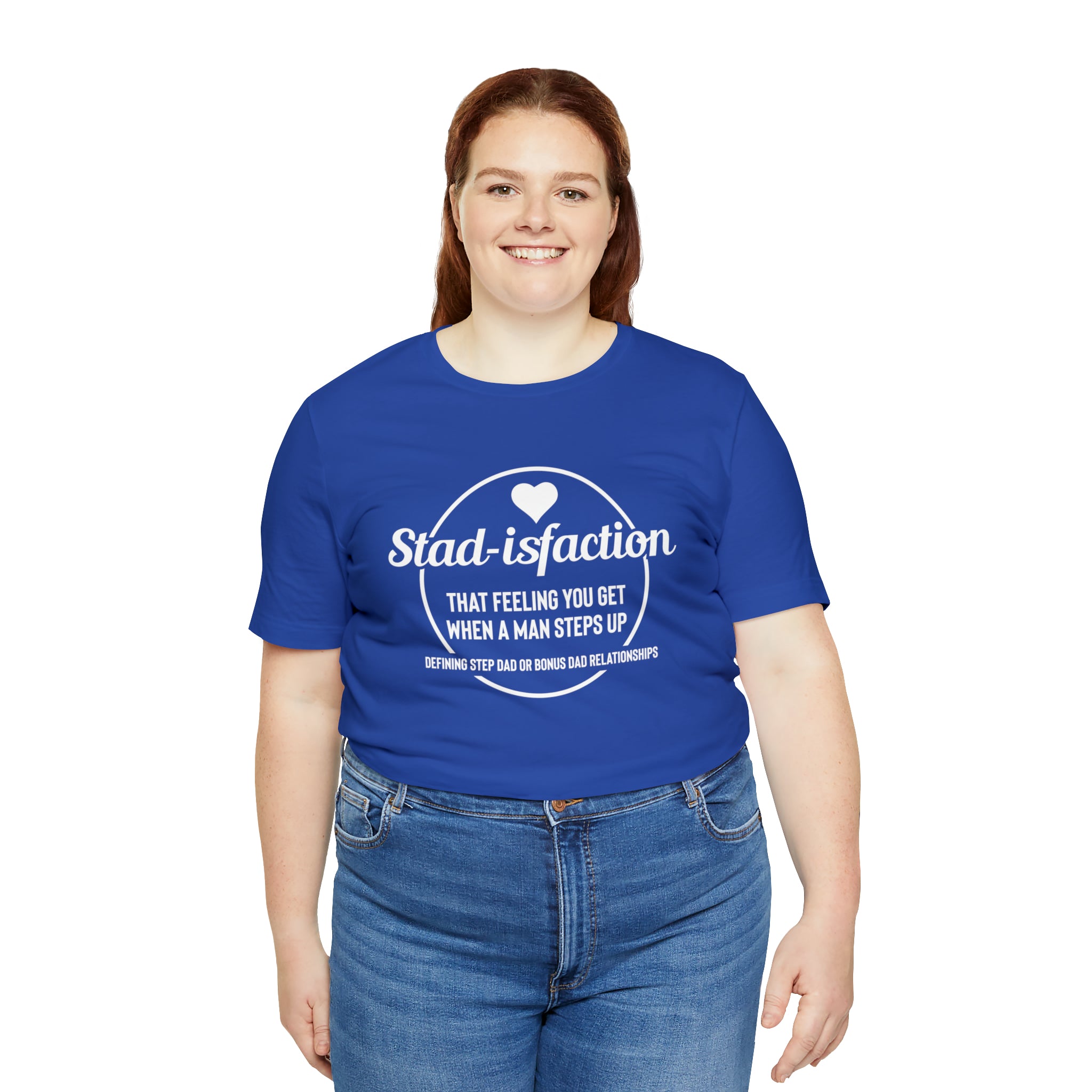 Fathers Day Gift Step Dad Unisex Softstyle T-Shirt Stad-isfaction Step Dad