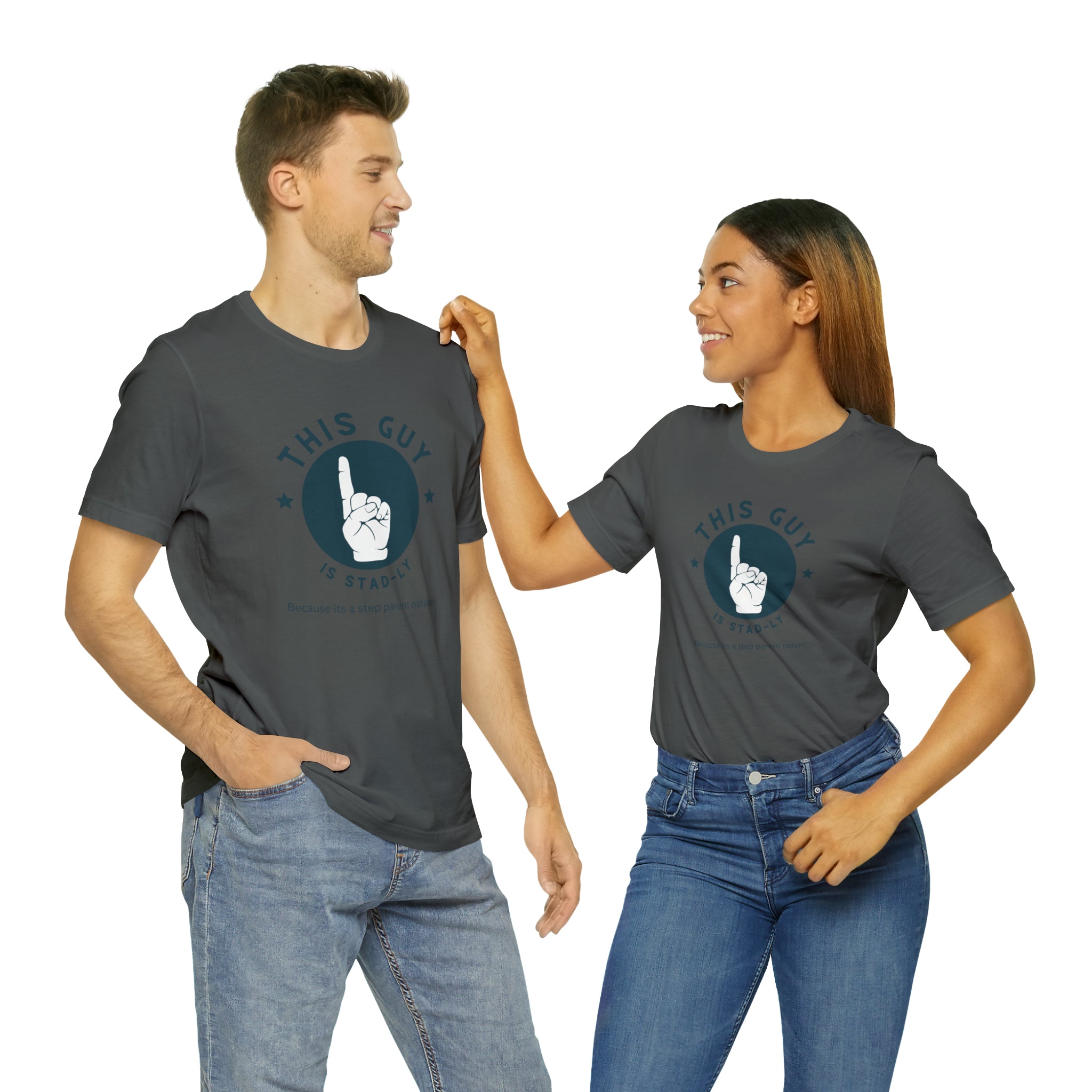 Fathers Day Gift Step Dad Unisex Softstyle T-Shirt Stad-ly