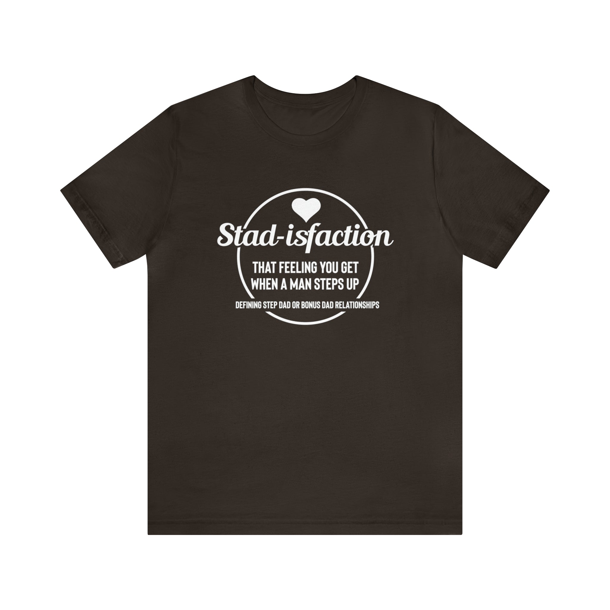 Fathers Day Gift Step Dad Unisex Softstyle T-Shirt Stad-isfaction Step Dad