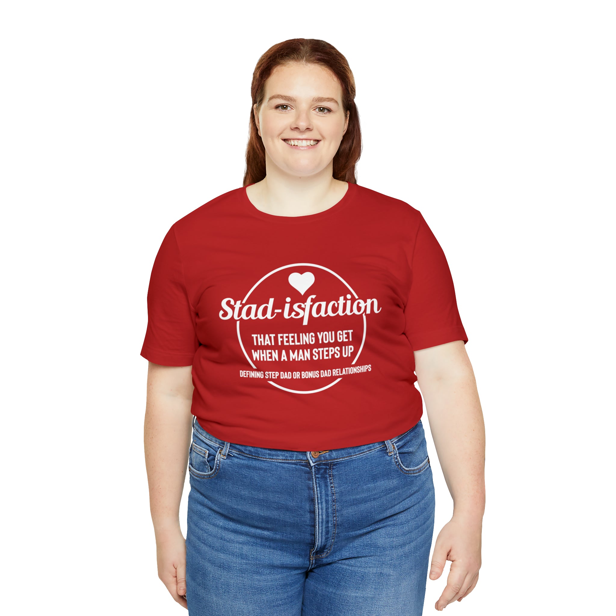 Fathers Day Gift Step Dad Unisex Softstyle T-Shirt Stad-isfaction Step Dad
