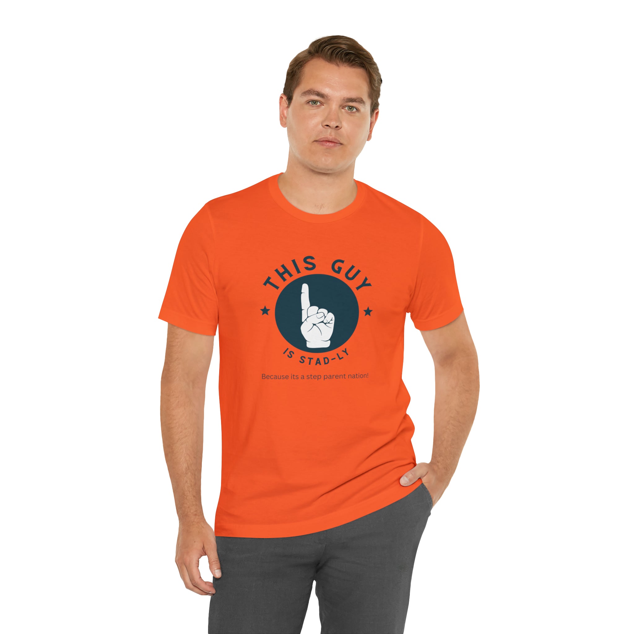 Fathers Day Gift Step Dad Unisex Softstyle T-Shirt Stad-ly