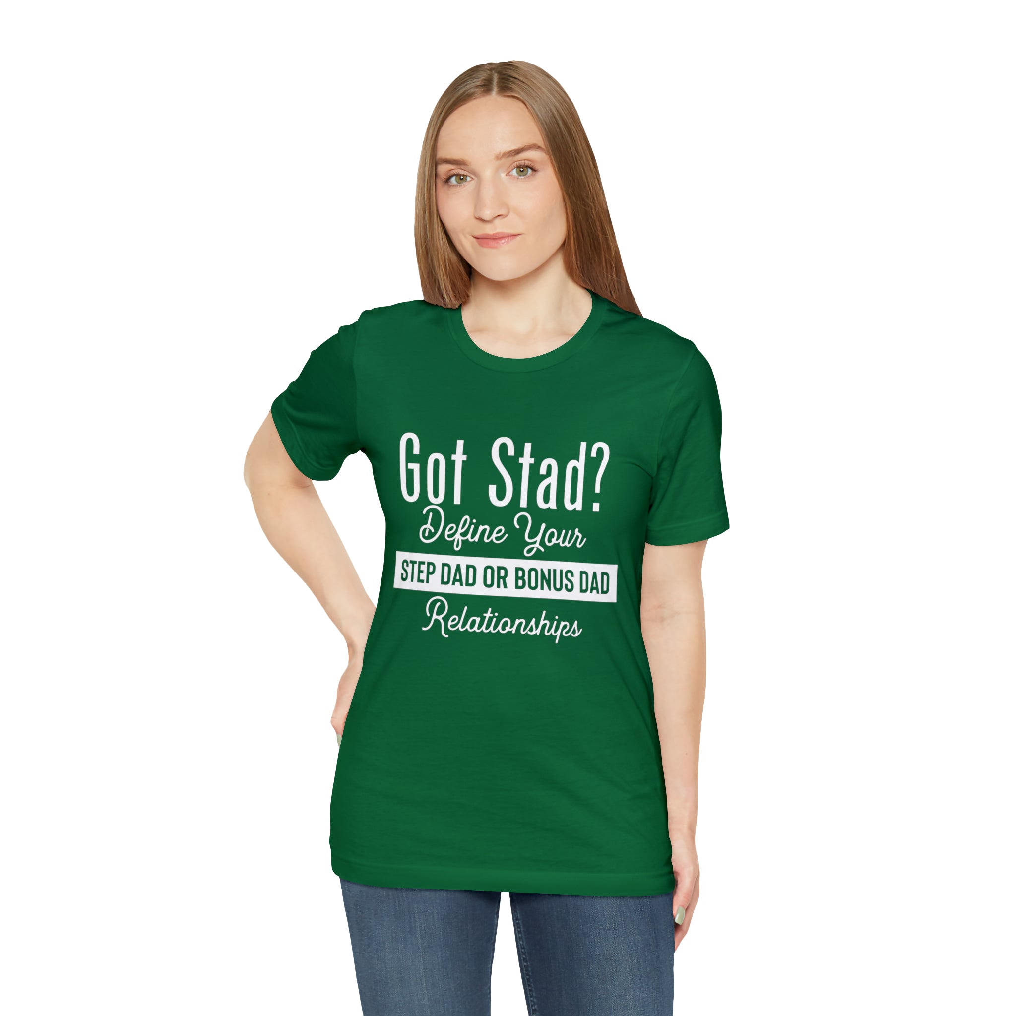 Fathers Day Gift Step Dad Unisex Softstyle T-Shirt Got Stad? Step Dad