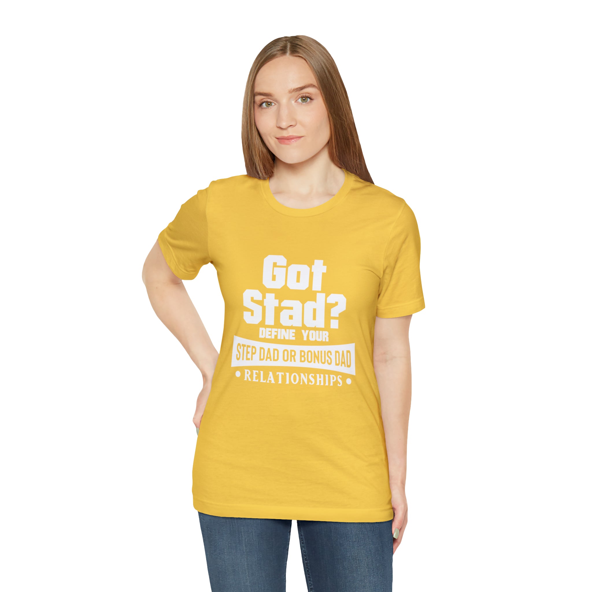 Fathers Day Gift Step Dad Unisex Softstyle T-Shirt Got Stad? Step Dad