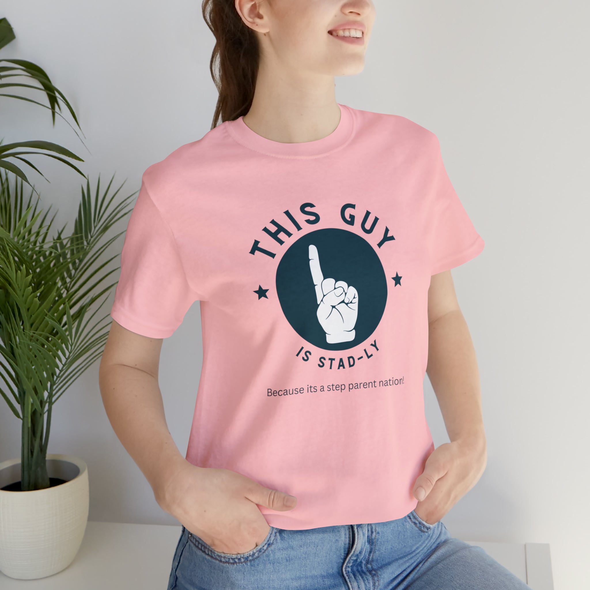 Fathers Day Gift Step Dad Unisex Softstyle T-Shirt Stad-ly