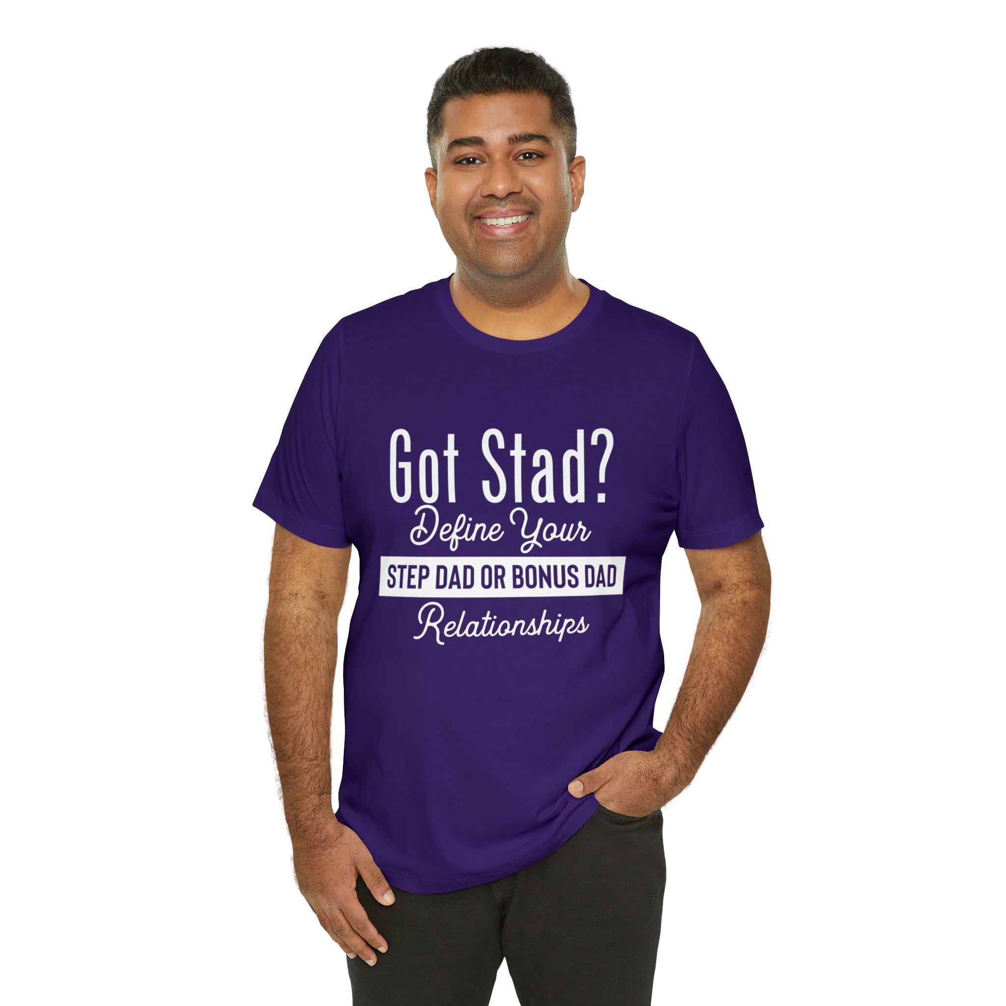 Fathers Day Gift Step Dad Unisex Softstyle T-Shirt Got Stad? Step Dad
